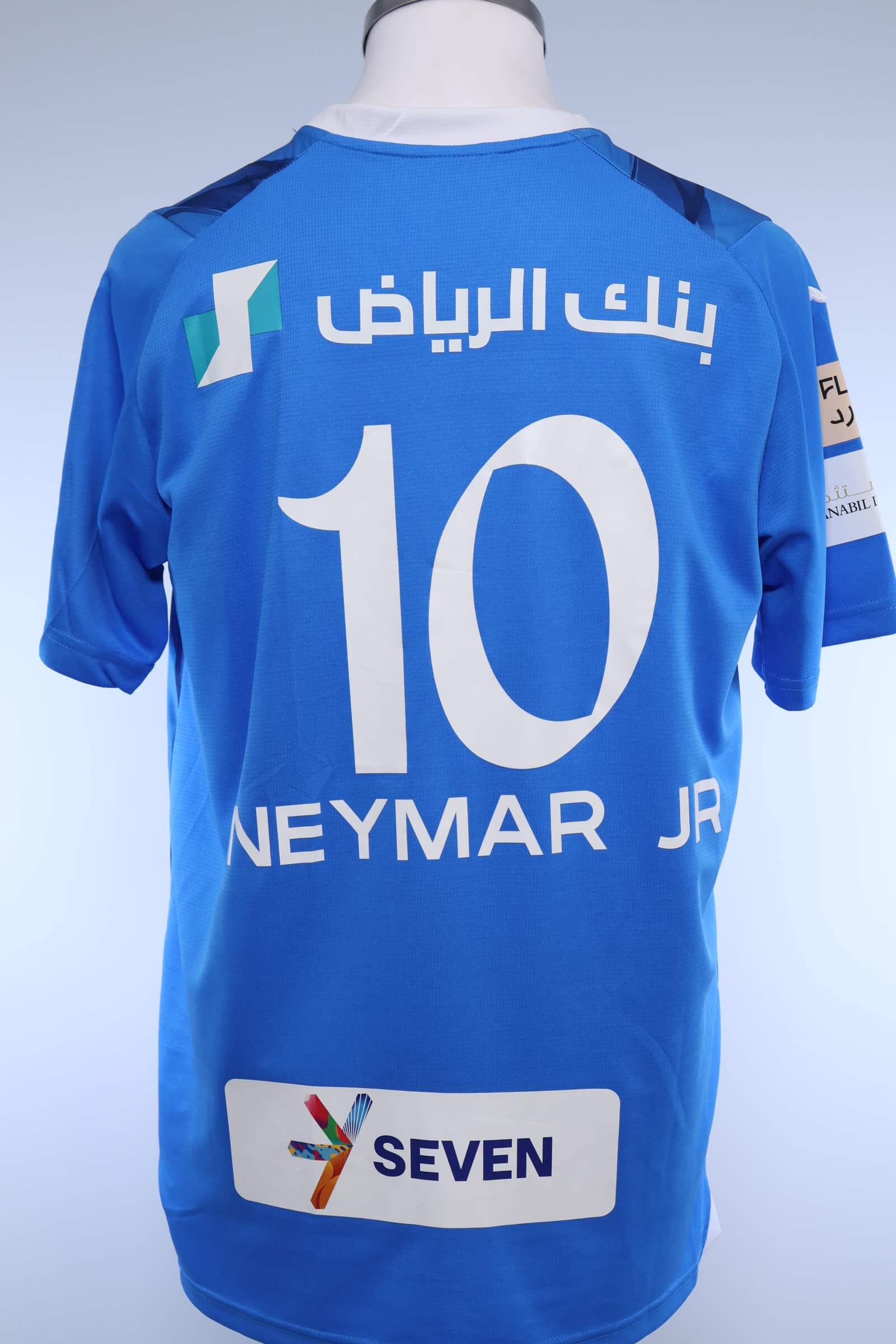 Al Hilal 2023/24 Neymar Jr #10 Home Shirt - LAuthentic Original Football Shirt