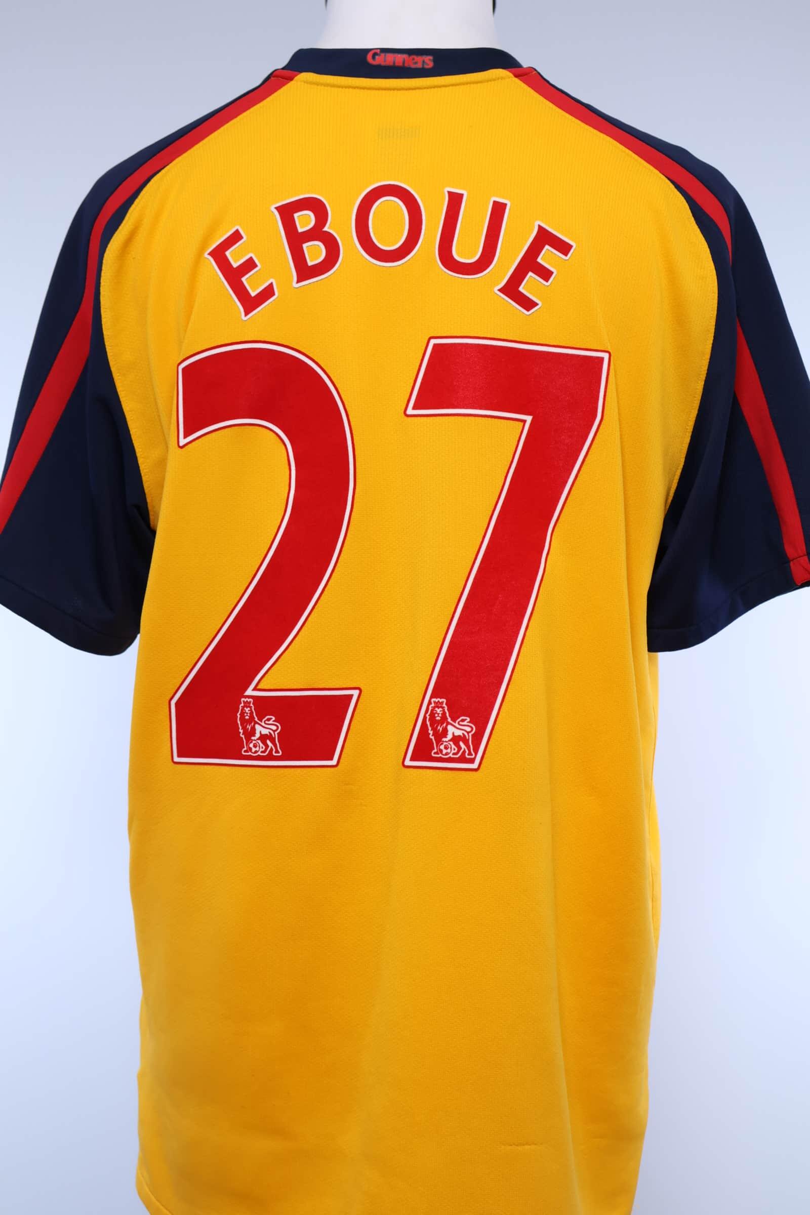 Arsenal 2008/09 Eboue #27 Away Shirt - LAuthentic Original Football Shirt