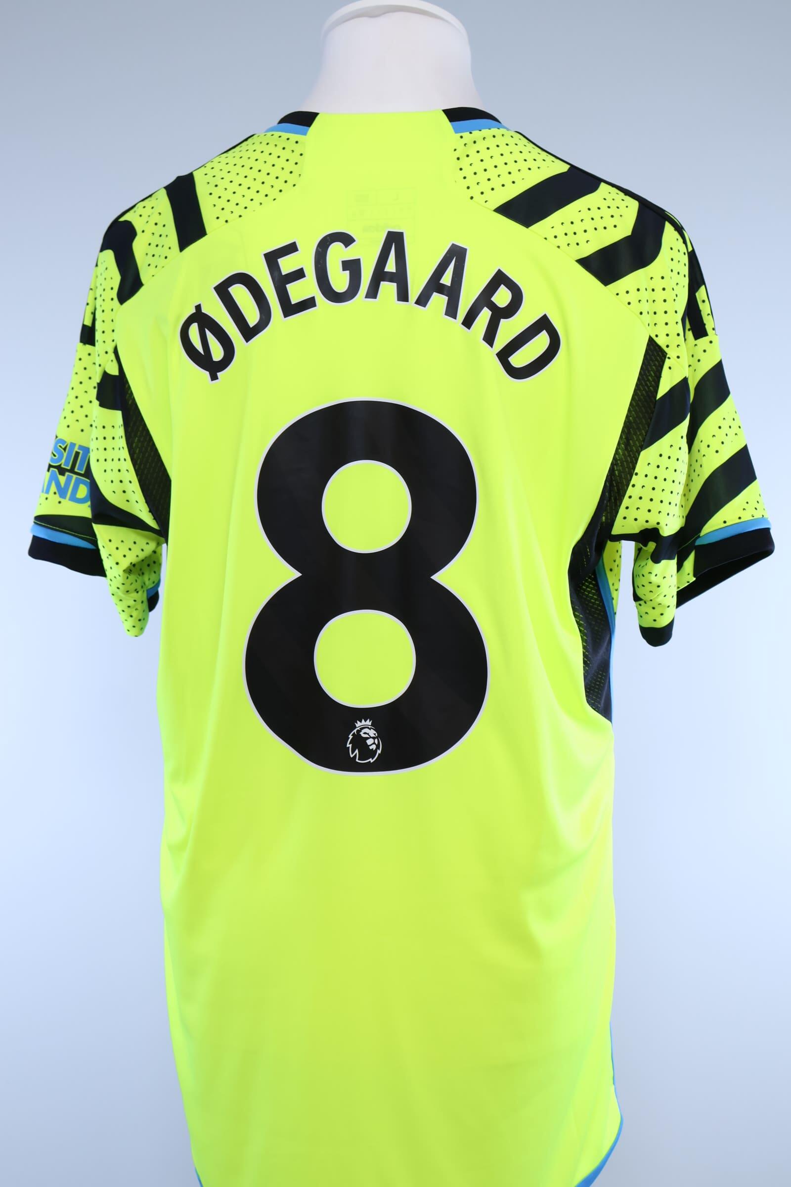 Arsenal 2023/24 Odegaard #8 Away Shirt - LAuthentic Original Football Shirt