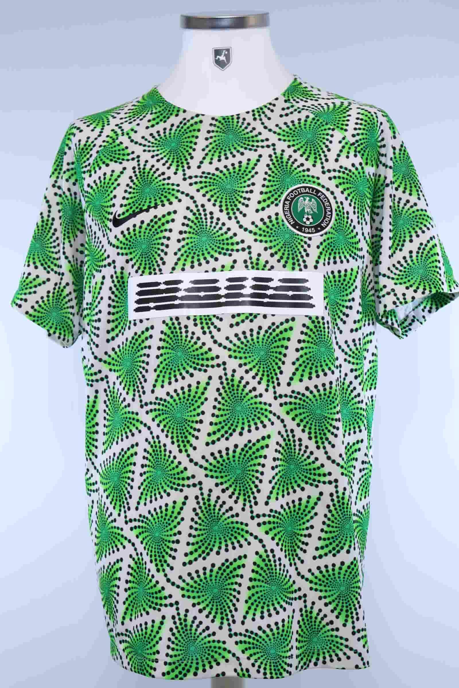 Nigeria 2022/23 Prematch Shirt - XLAuthentic Original Football Shirt
