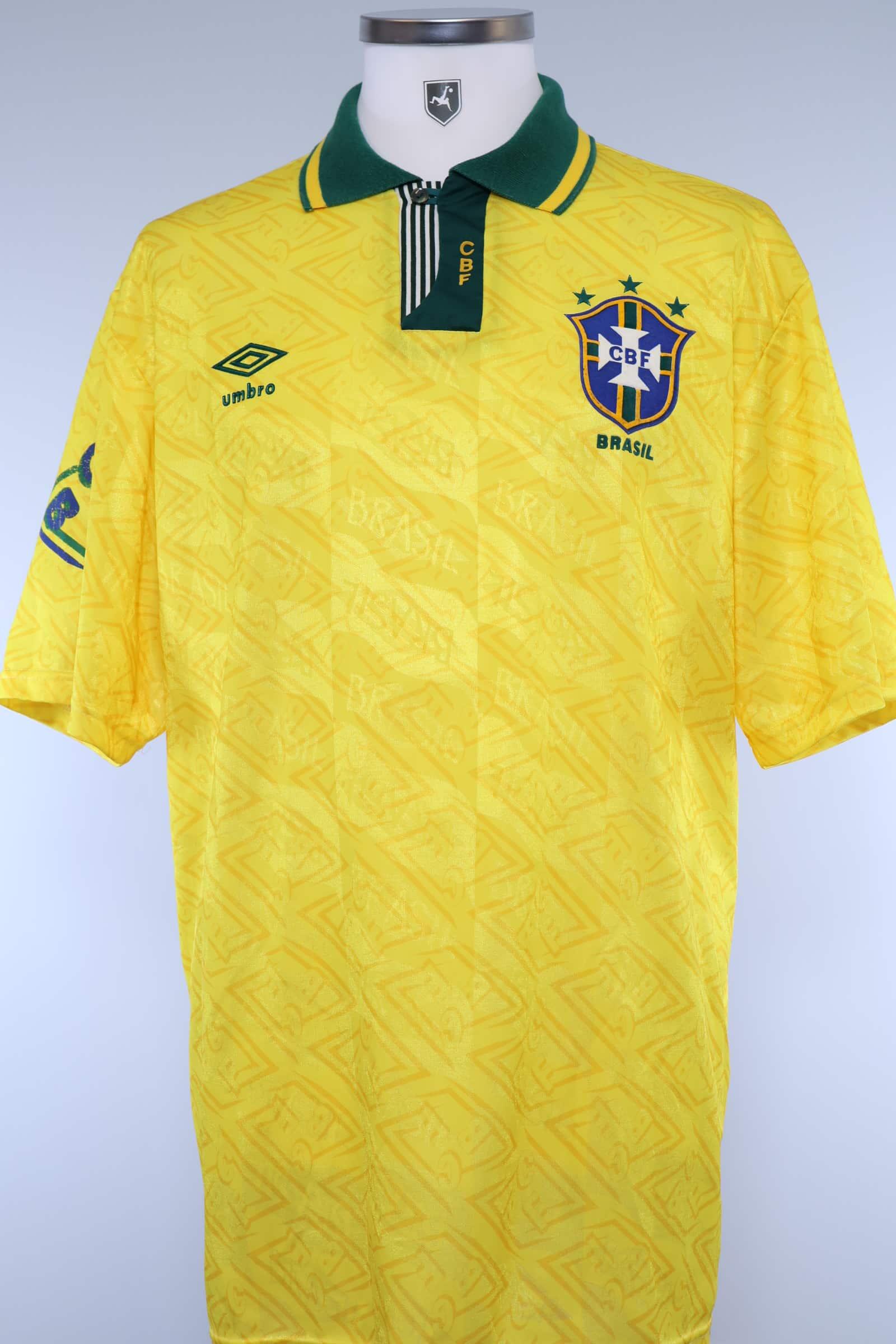 Brazil 1991/93 Home Shirt - XLAuthentic Original Football Shirt