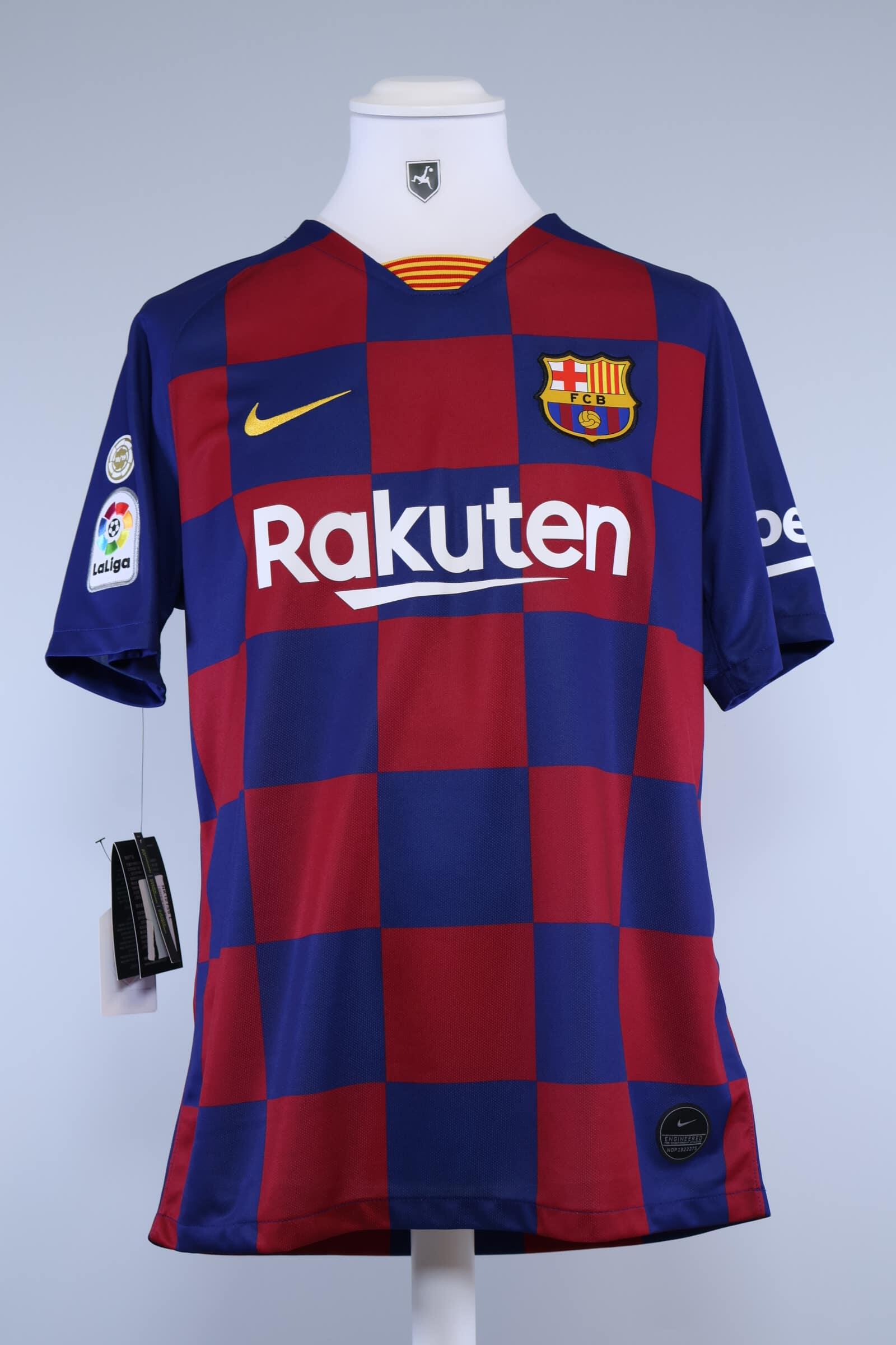 Barcelona 2019/20 F. De Jong #21 Home Shirt - L Authenic Original Football Shirt
