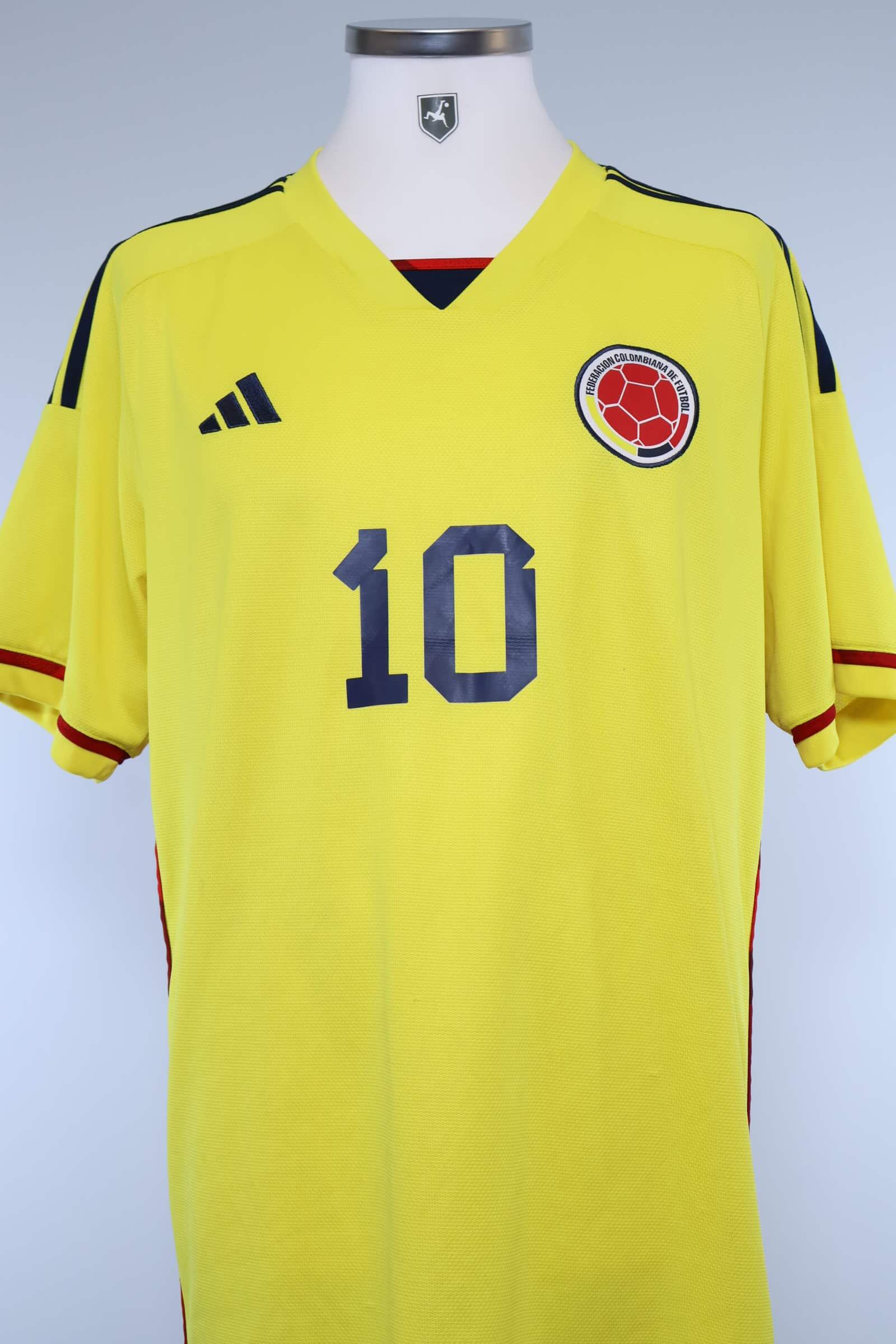 Colombia 2024/25 James #10 Home Shirt - XLAuthentic Original Football Shirt
