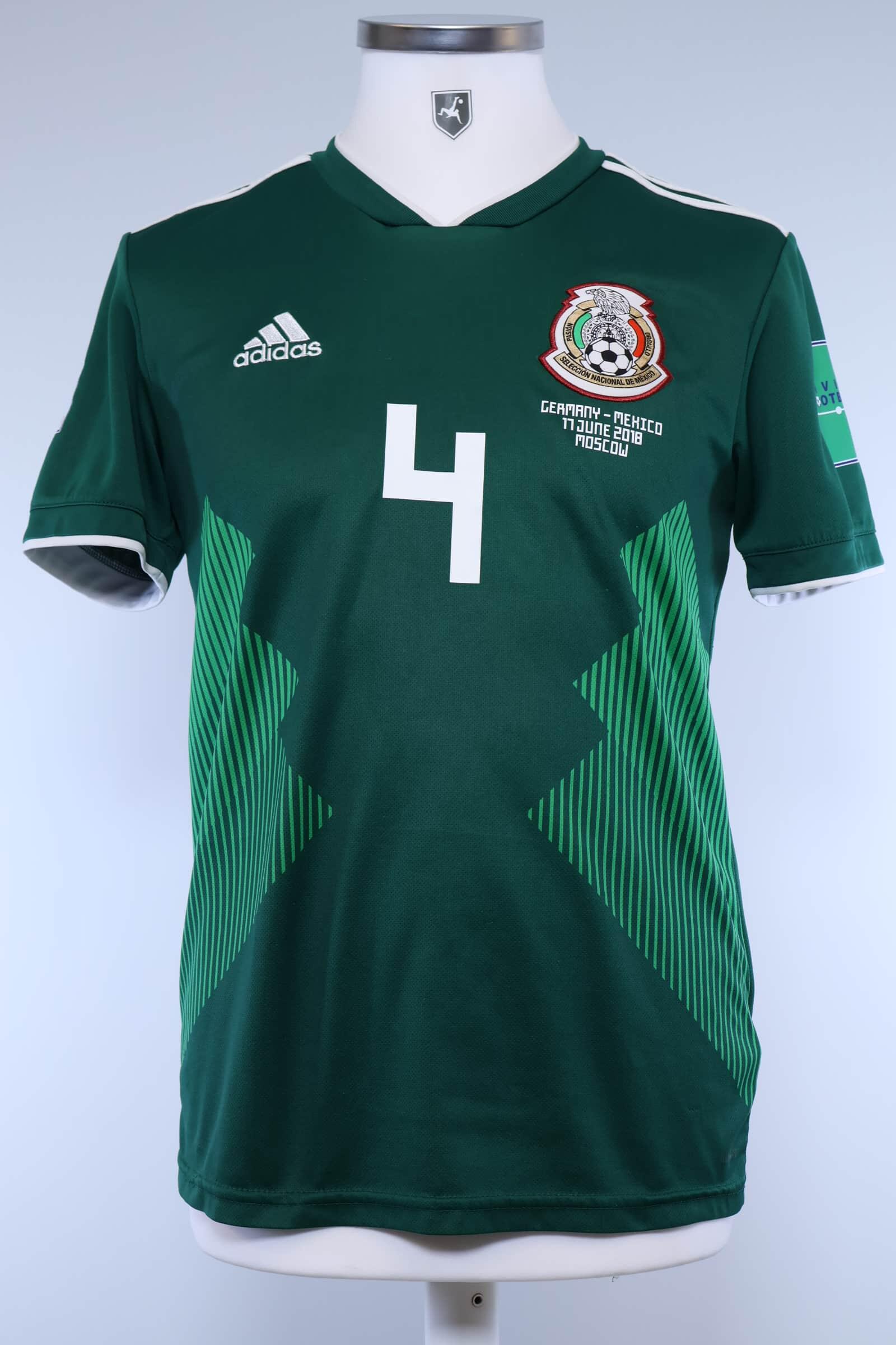 Mexico 2018/18 Márquez #4 Home Shirt - SAuthentic Original Football Shirt