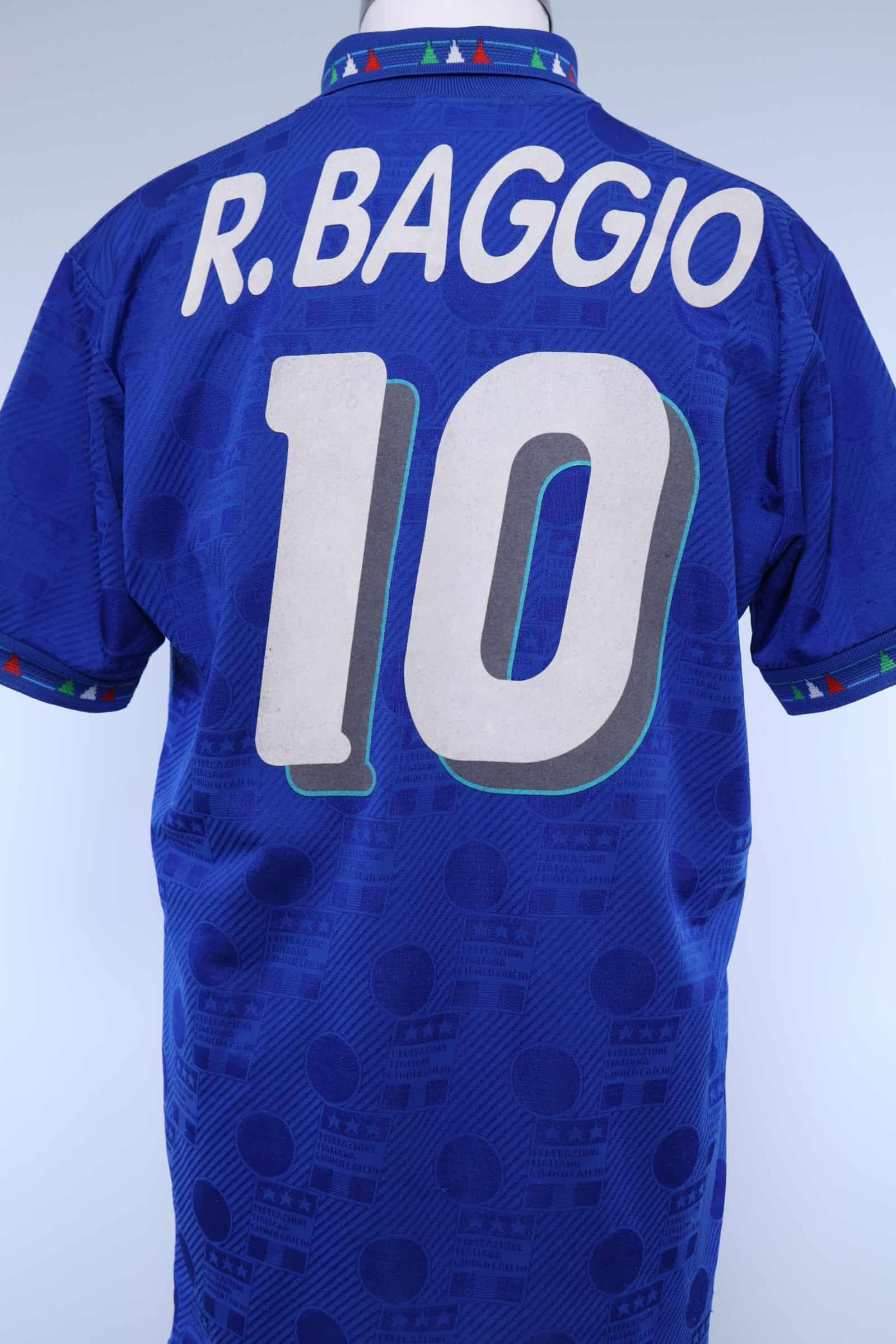 Italy 1993/94 R. Baggio #10 Home Shirt - L Authenic Original Football Shirt