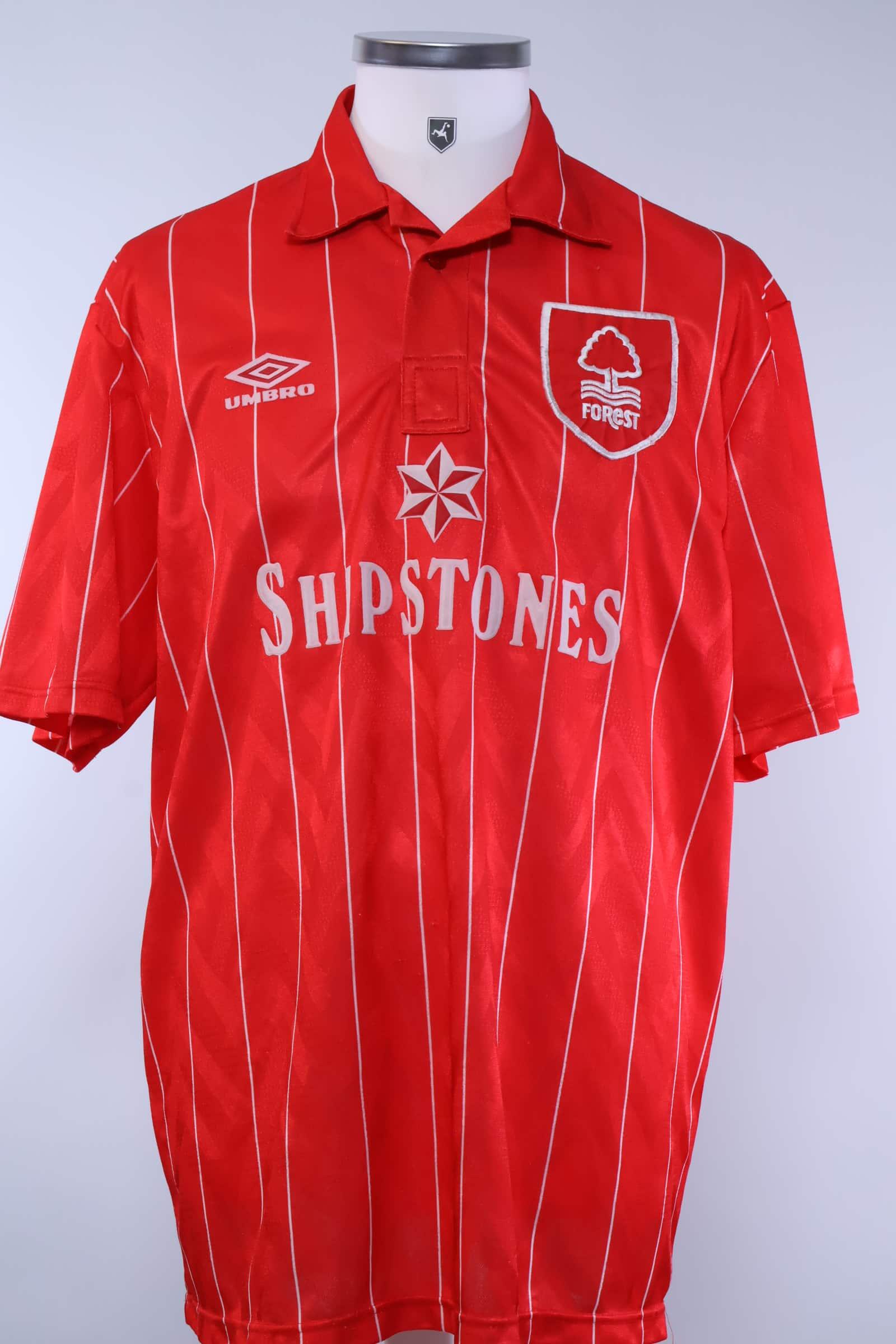 Nottingham Forest 1992/93 Home Shirt - XLAuthentic Original Football Shirt