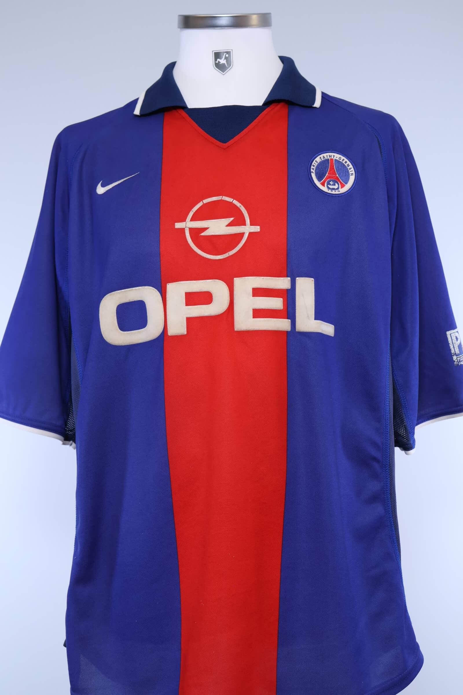 Paris Saint-Germain F.C 2000/01 Anelka #9 Home Shirt - L Authenic Original Football Shirt