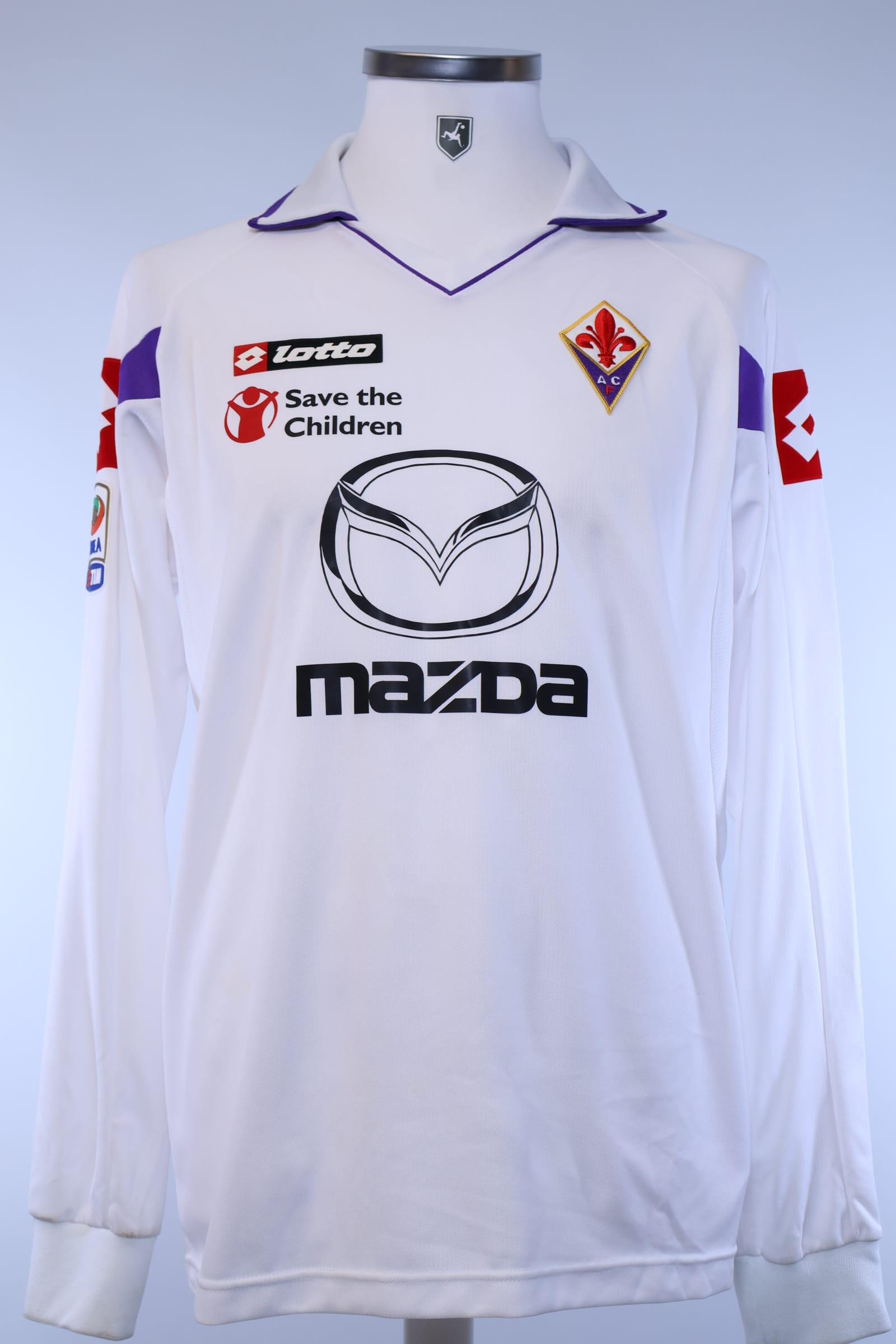 Fiorentina 2011/12 Montolivo #18 Away Shirt - L Authenic Original Football Shirt