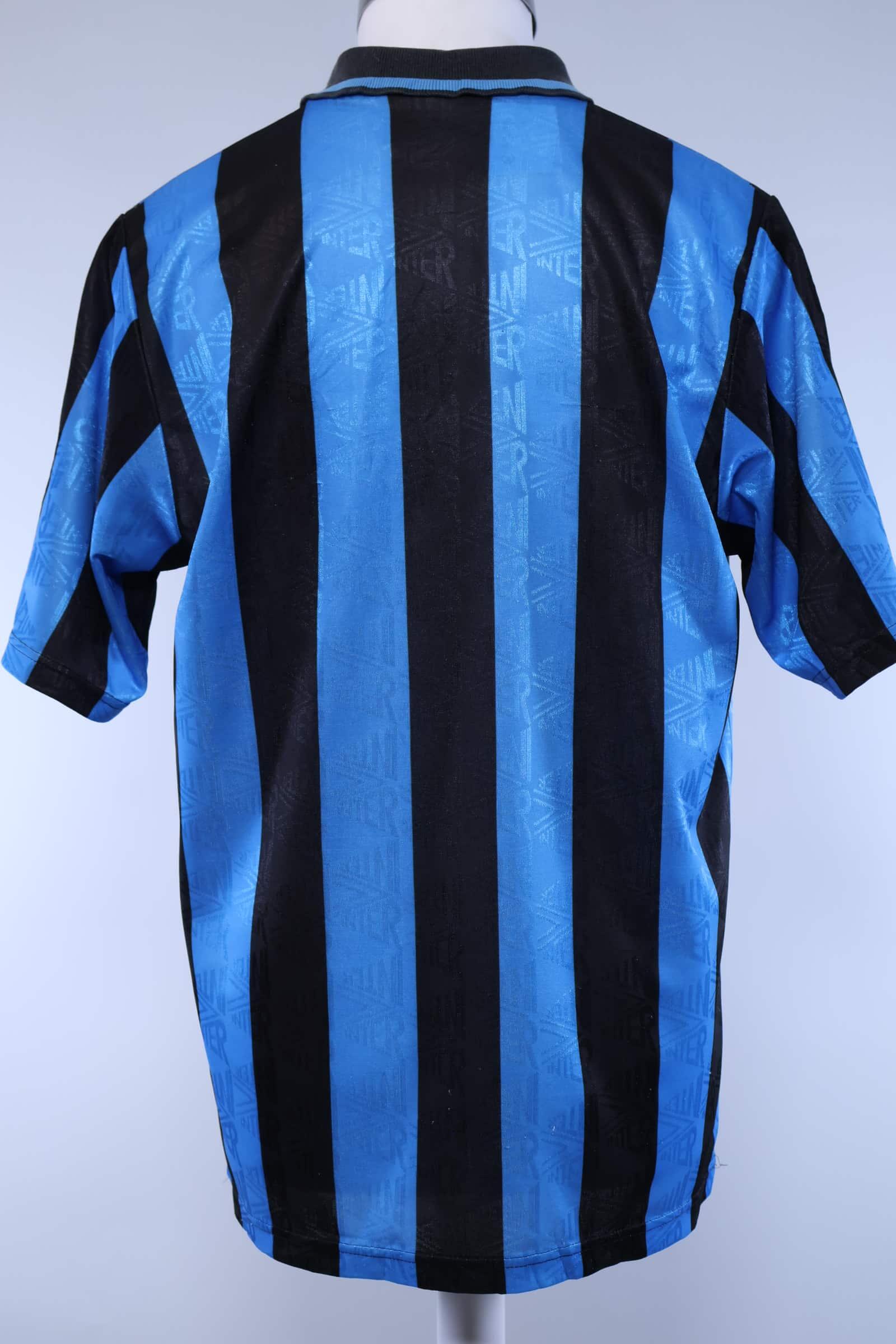 Inter Milan 1991/92 Home Shirt - M Authenic Original Football Shirt