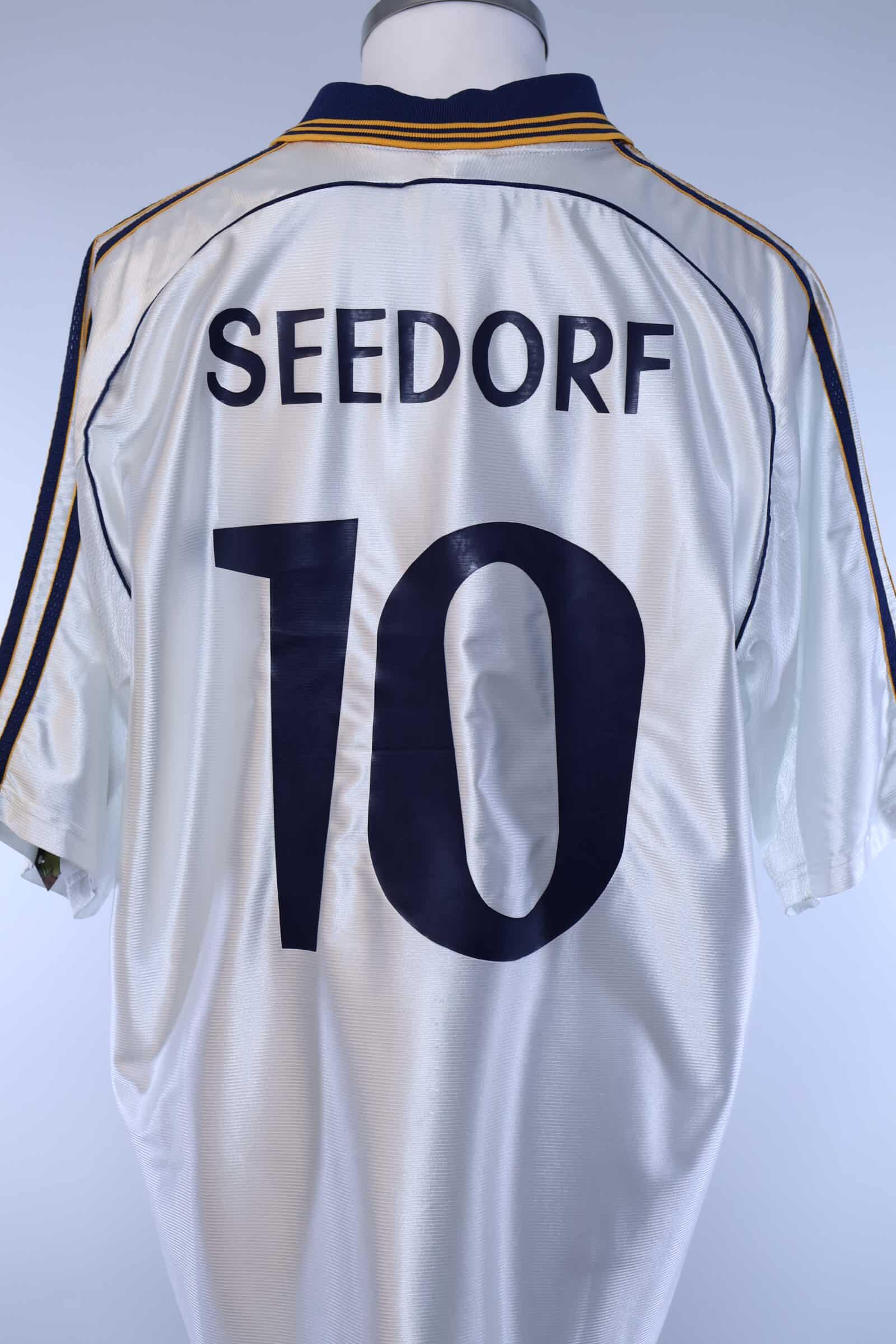 Real Madrid 1998/00 Seedorf #10 Home Shirt - XLAuthentic Original Football Shirt