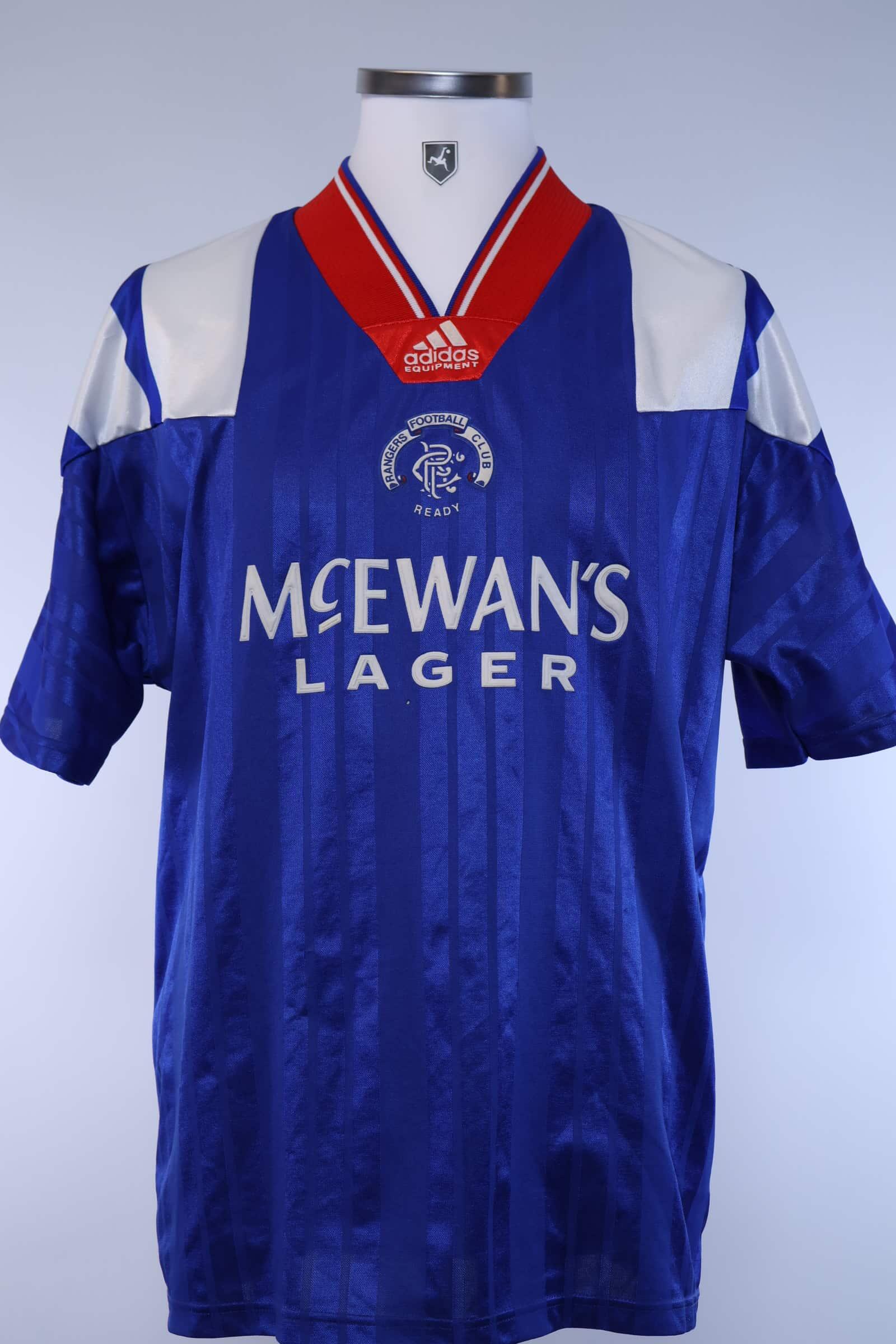 Rangers FC 1992/94 Home Shirt - LAuthentic Original Football Shirt