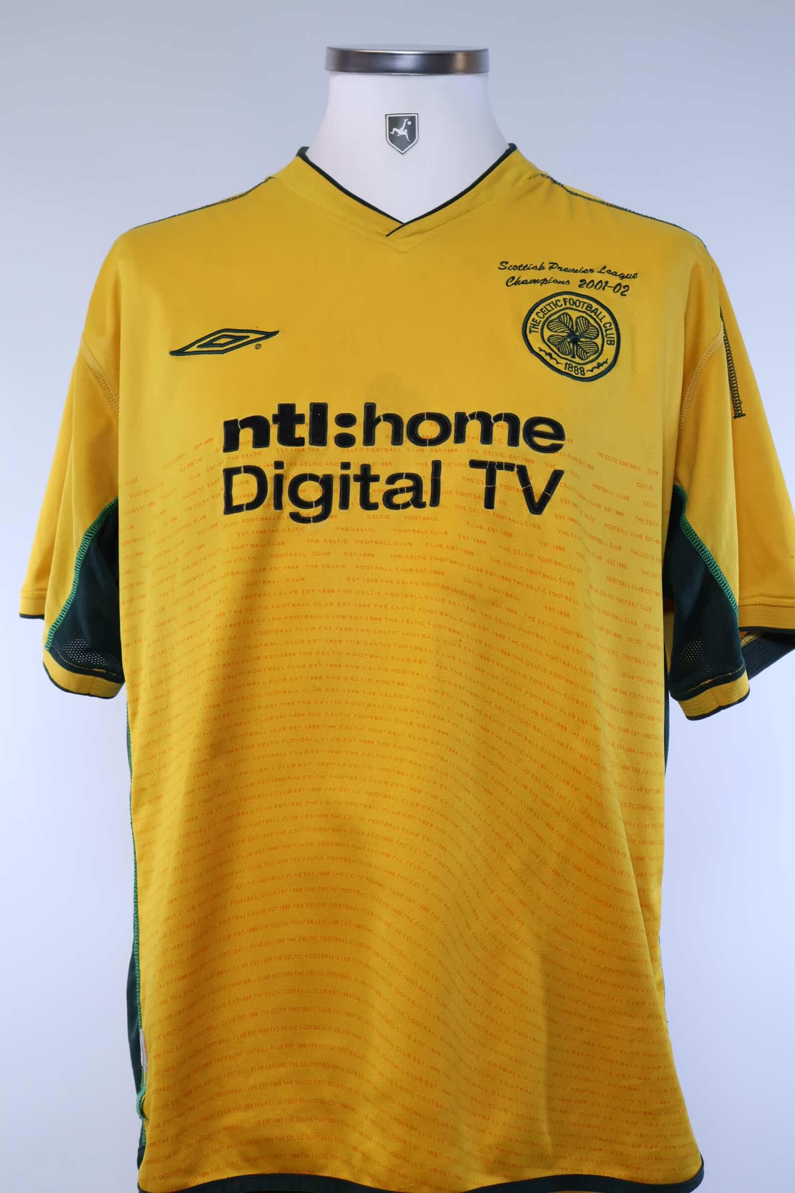 Celtic F.C 2002/03 Away Shirt - XLAuthentic Original Football Shirt