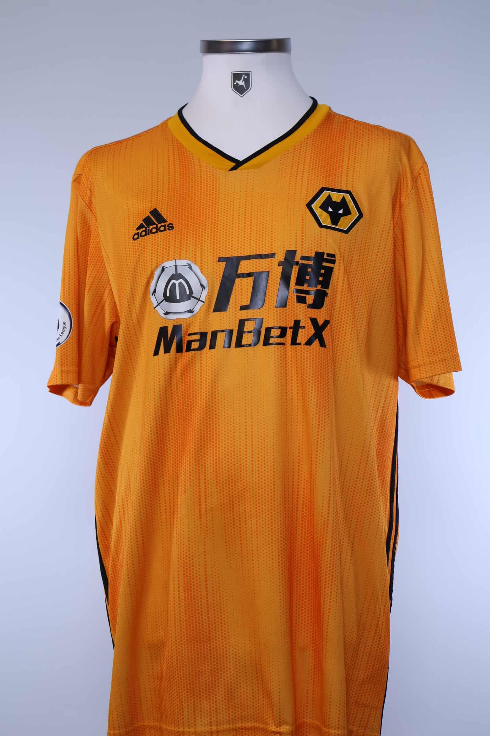 Wolverhampton Wanderes F.C 2019/20 Adama #37 Home Shirt - XL Authenic Original Football Shirt