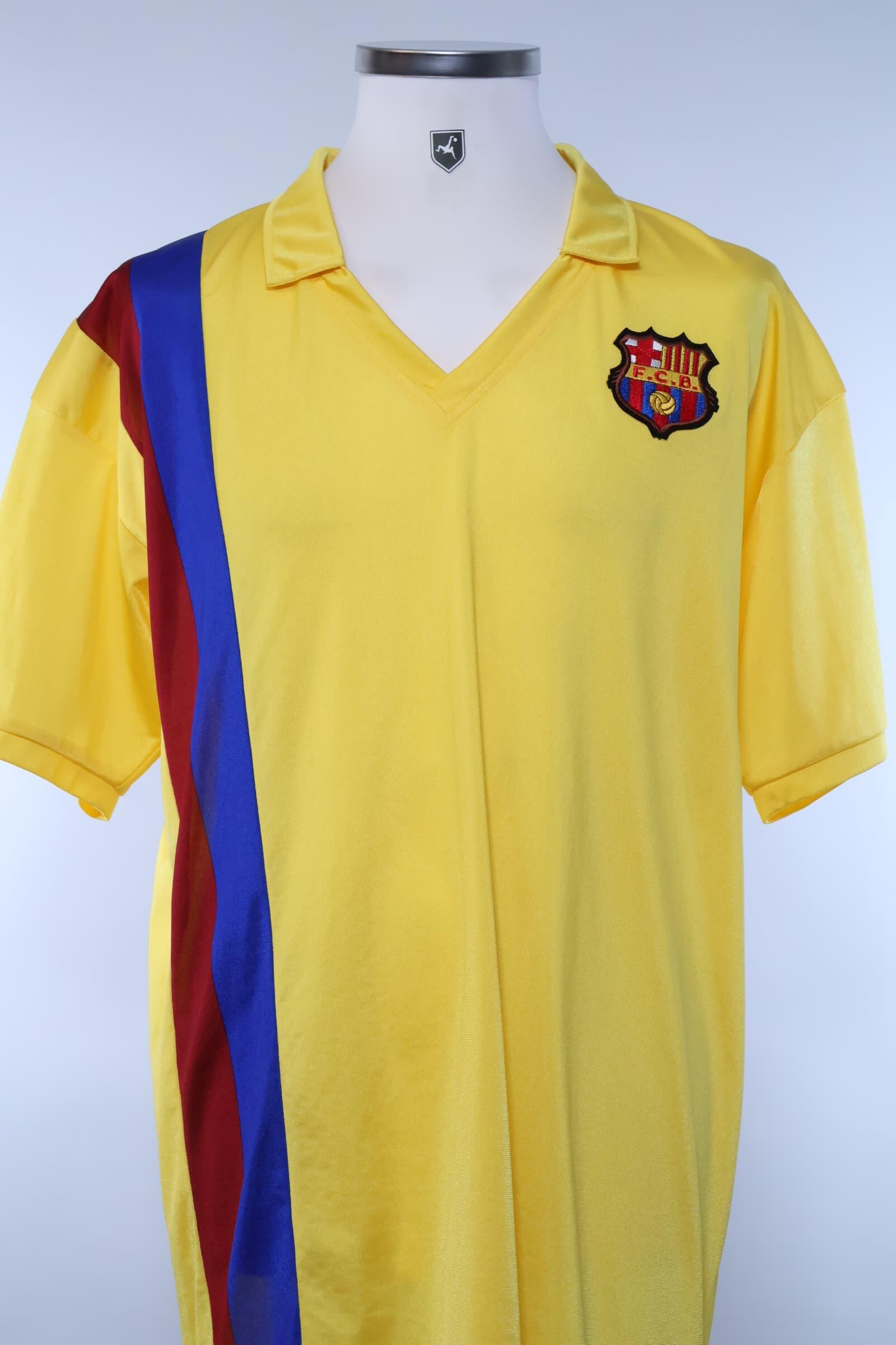 Barcelona 1990/92 Away Shirt Official Barca Store Remake - XLAuthentic Original Football Shirt