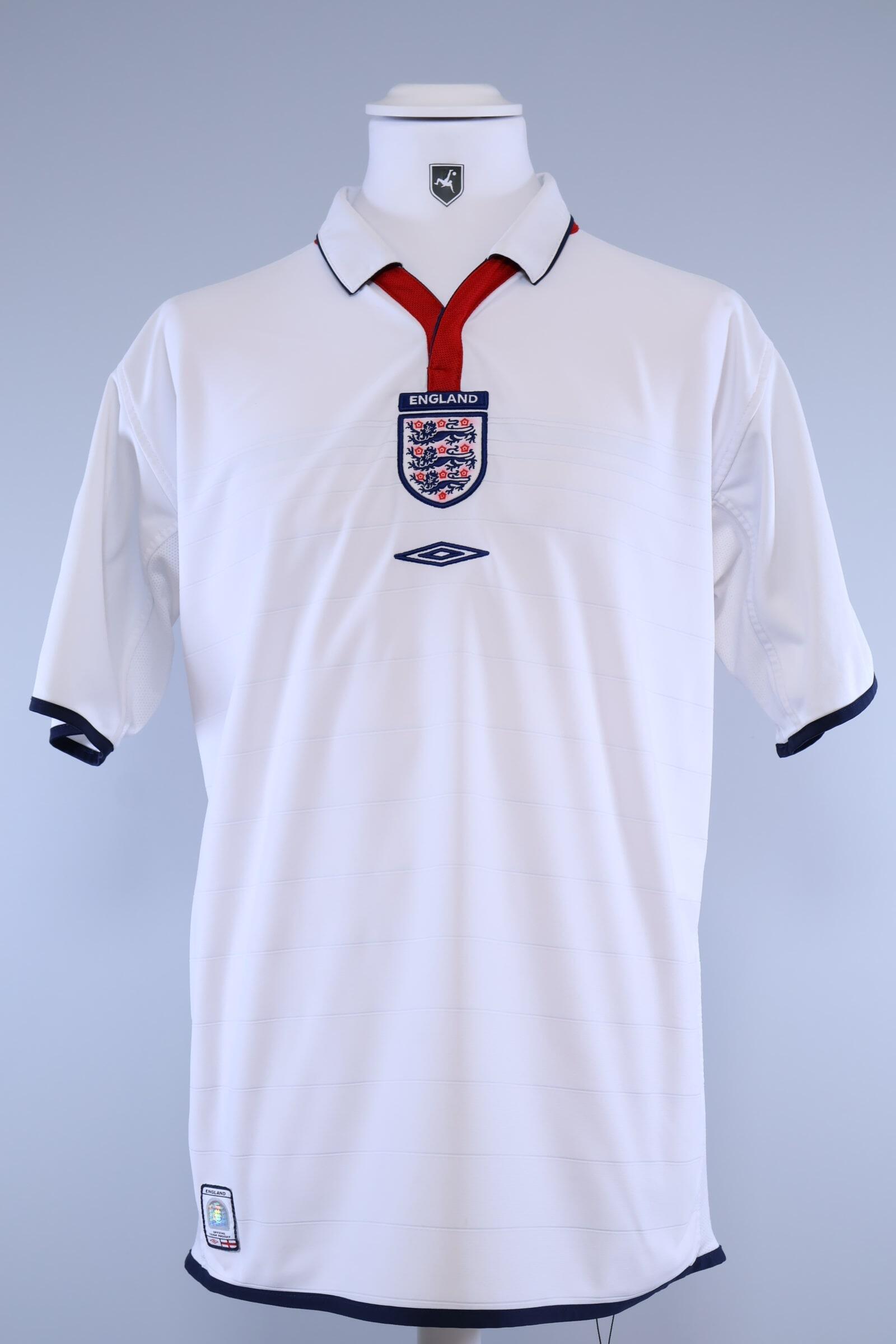England 2003/05 Home Shirt - L Authenic Original Football Shirt