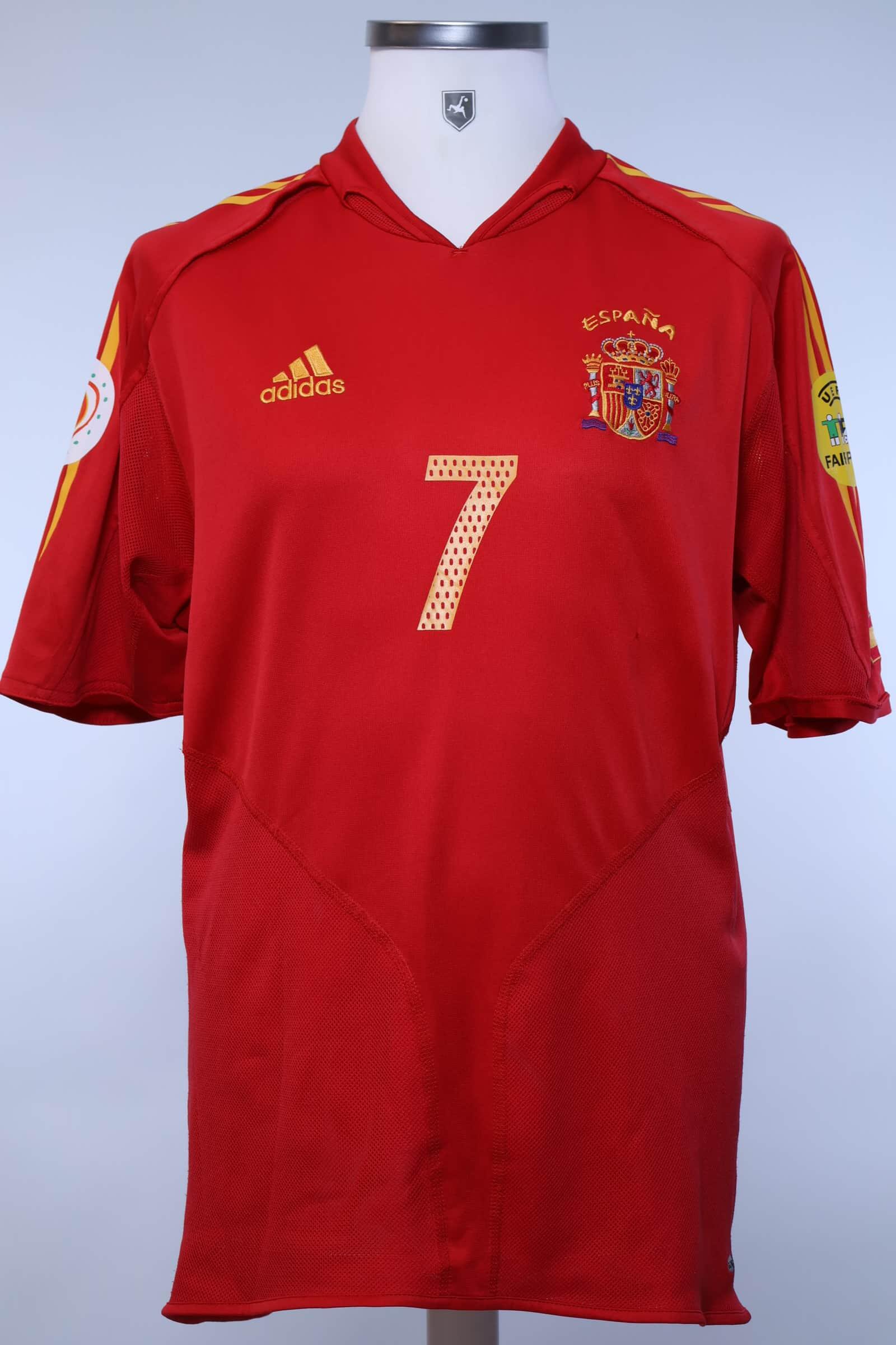 Spain 2003/05 Raul #7 Home Shirt - MAuthentic Original Football Shirt