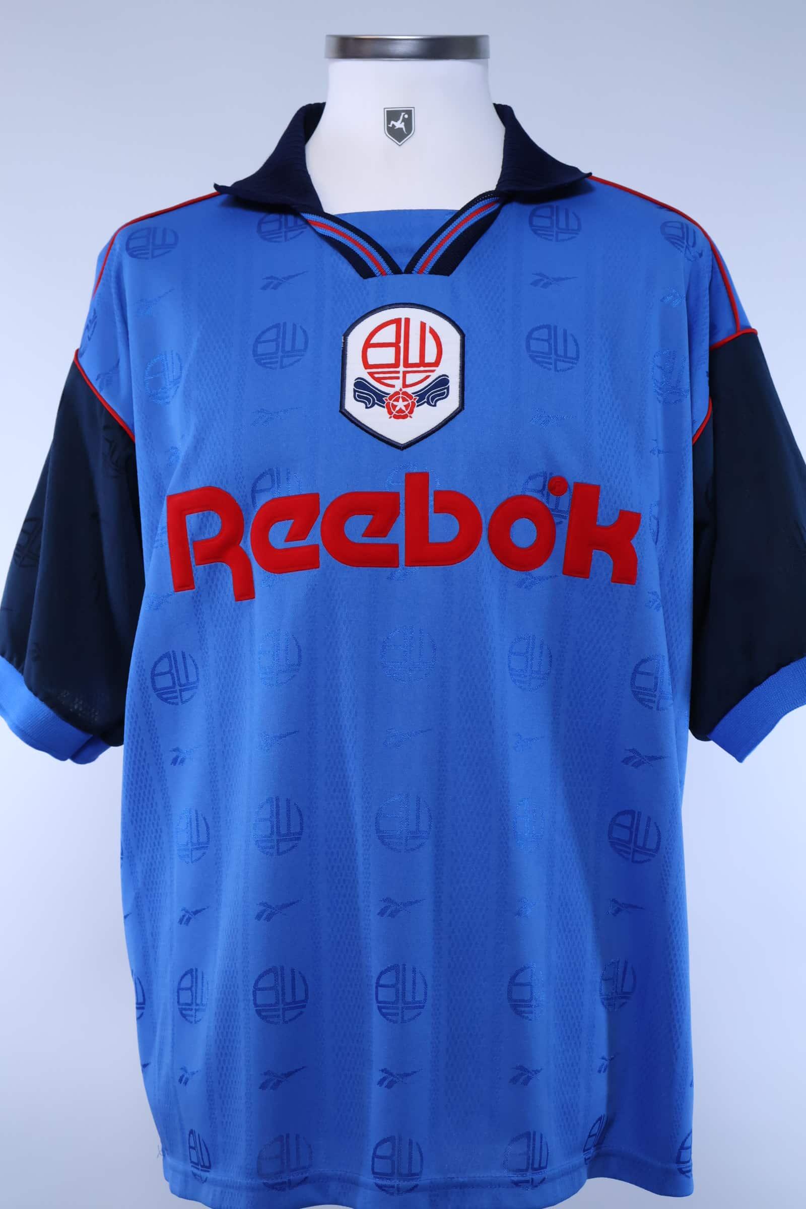 Bolton Wanderers Fc 1995/97 Away Shirt - XLAuthentic Original Football Shirt