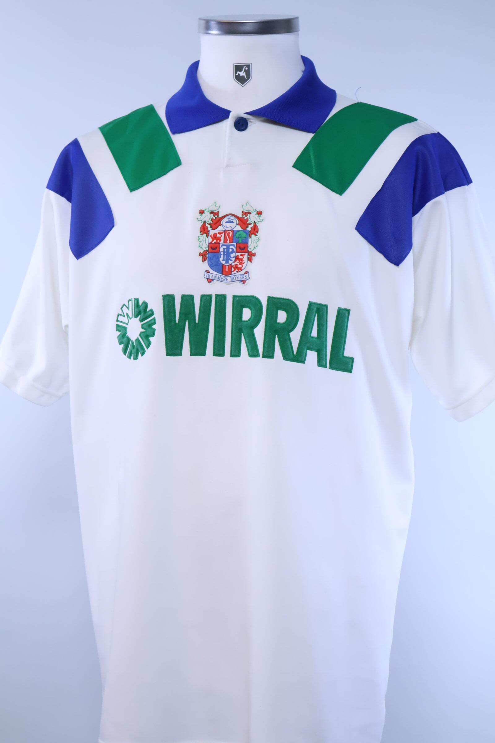 Tranmere Rovers 1993/95 Home Shirt - LAuthentic Original Football Shirt