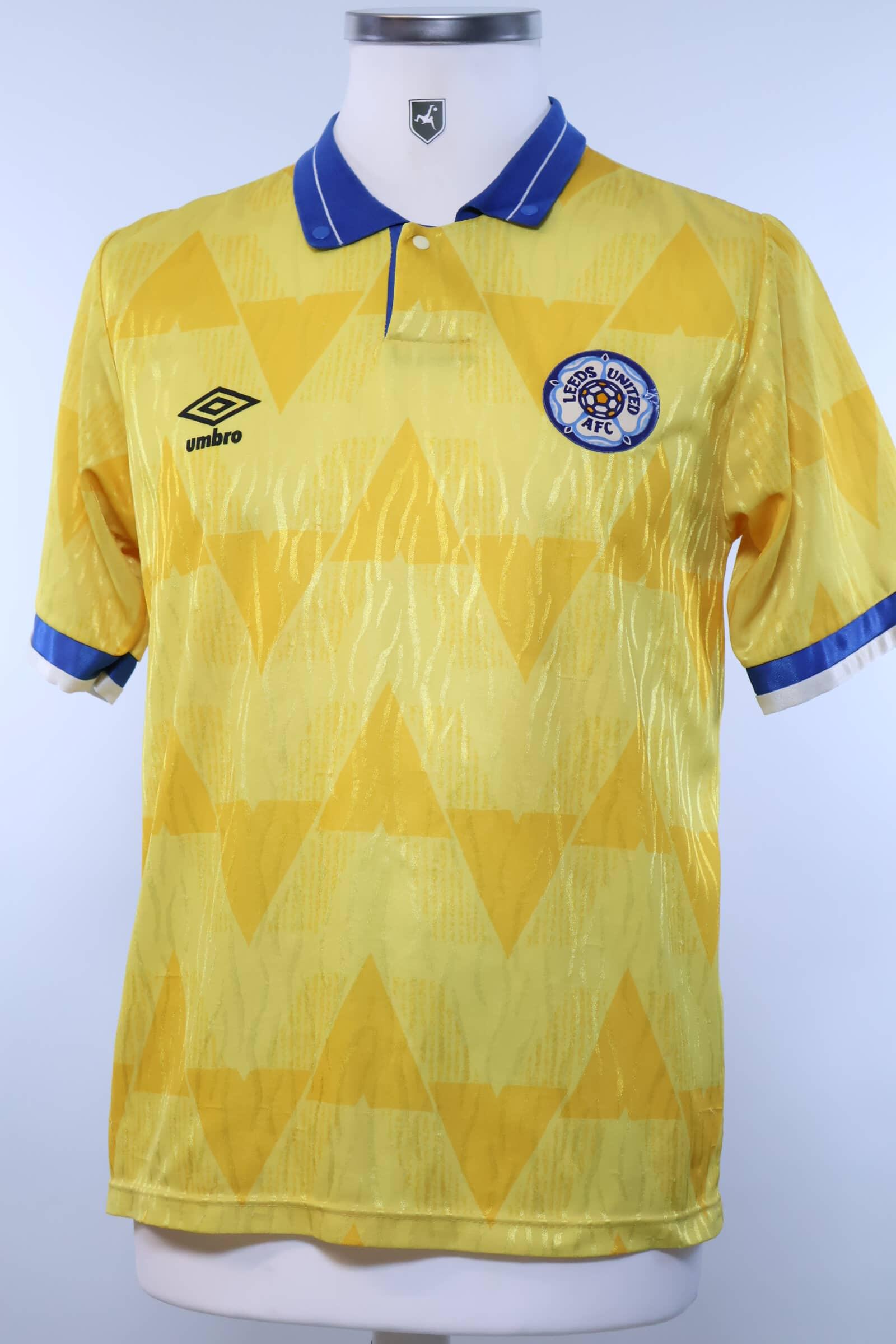 Leeds United 1989/90 Away Shirt - SAuthentic Original Football Shirt