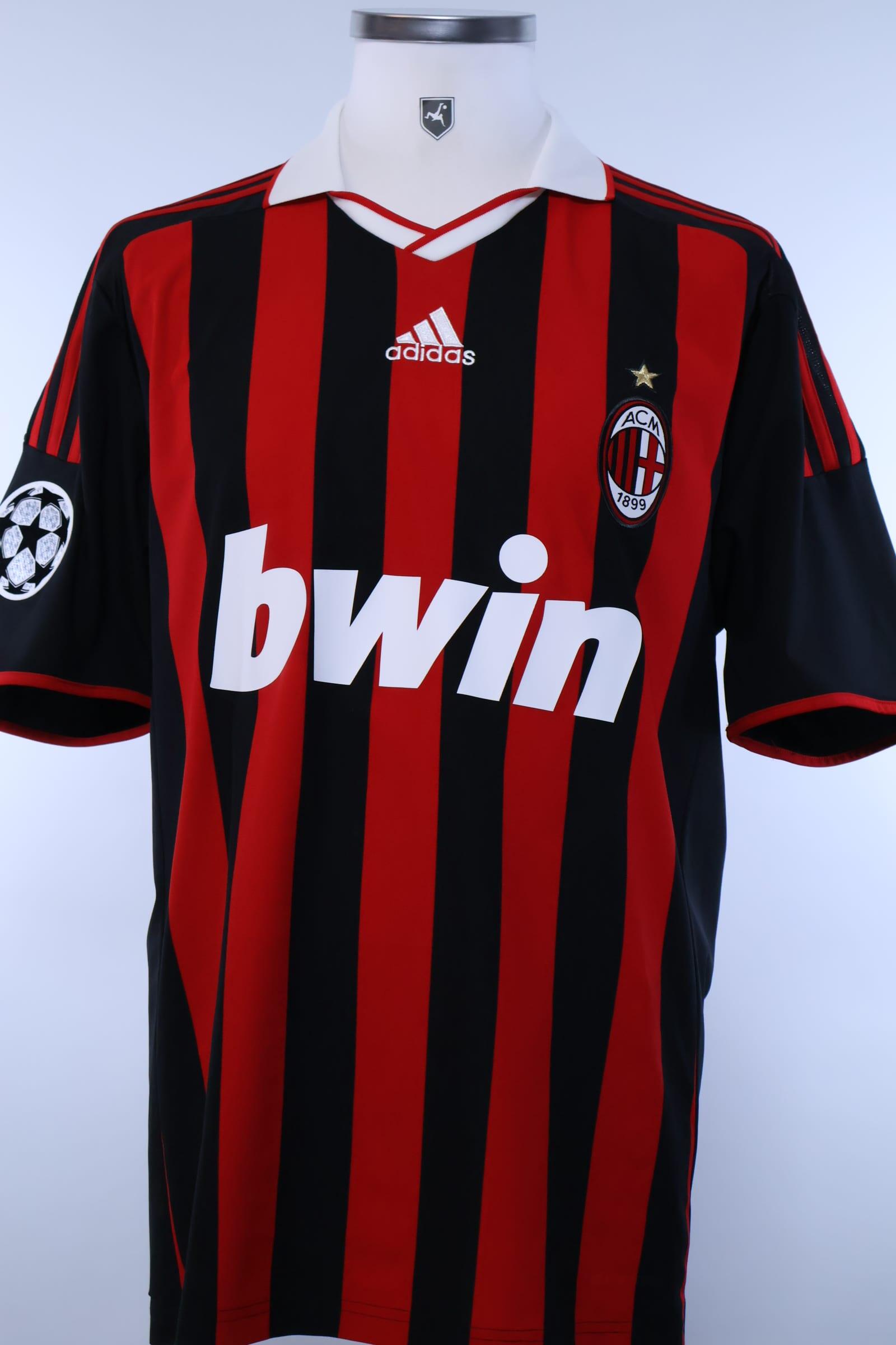 Ac Milan 2007/08 Beckham #32 Home Shirt - L Authenic Original Football Shirt