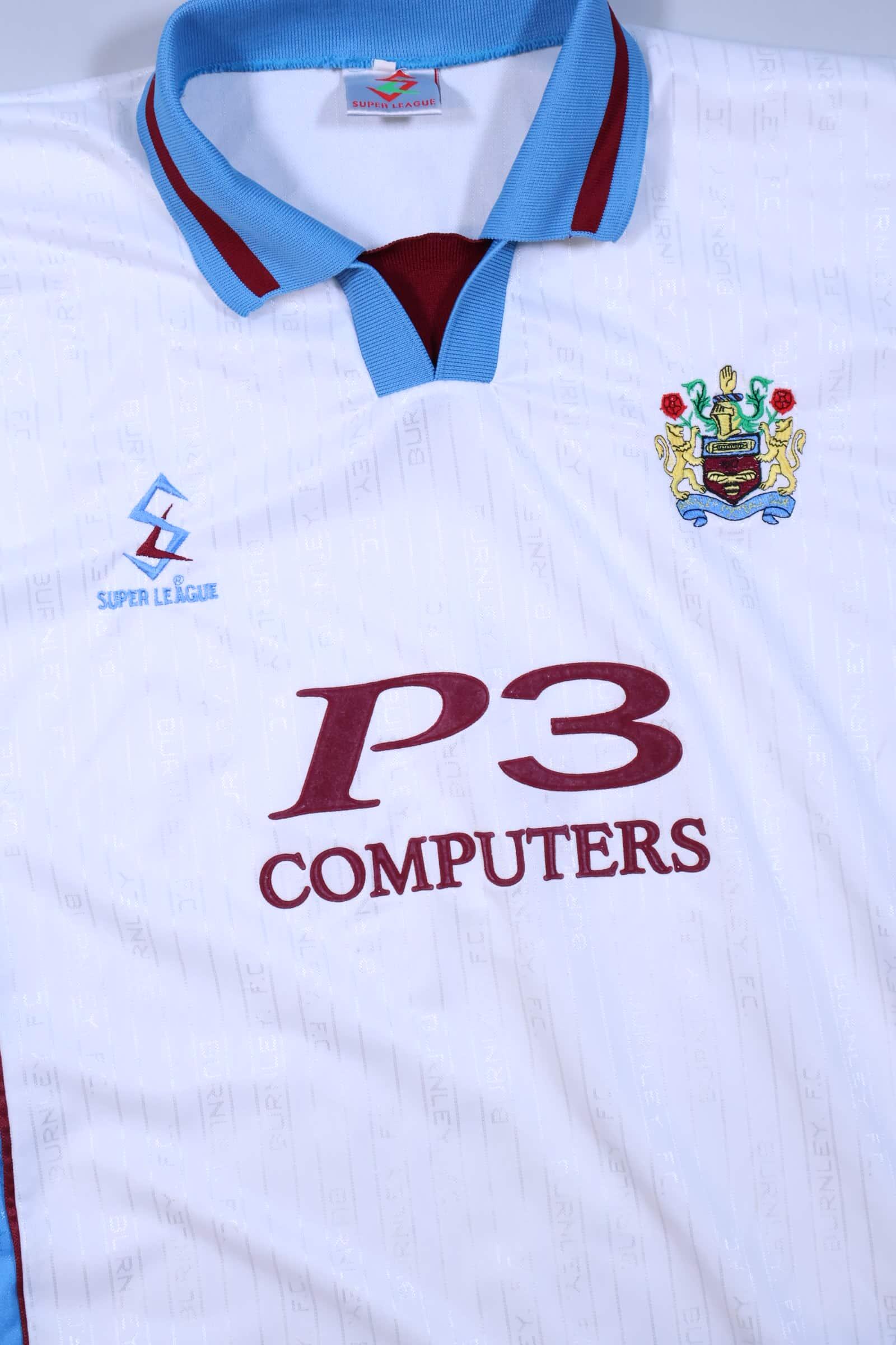 Burnley F.C 1999/00 Away Shirt - XL Authenic Original Football Shirt
