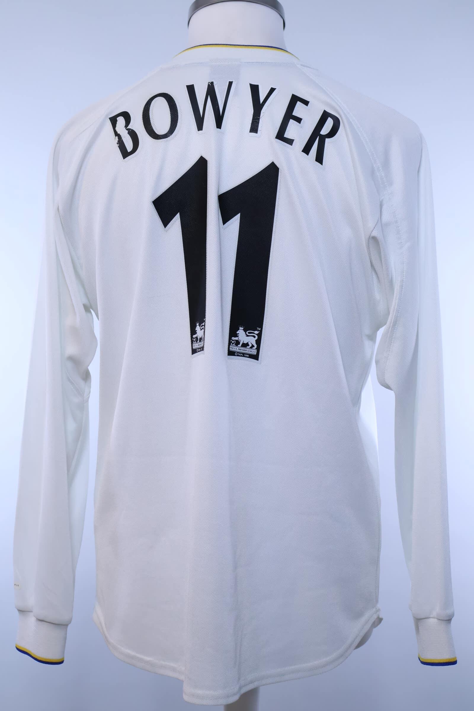 Leeds United 2000/02 Bowyer #11 Home Shirt - SAuthentic Original Football Shirt