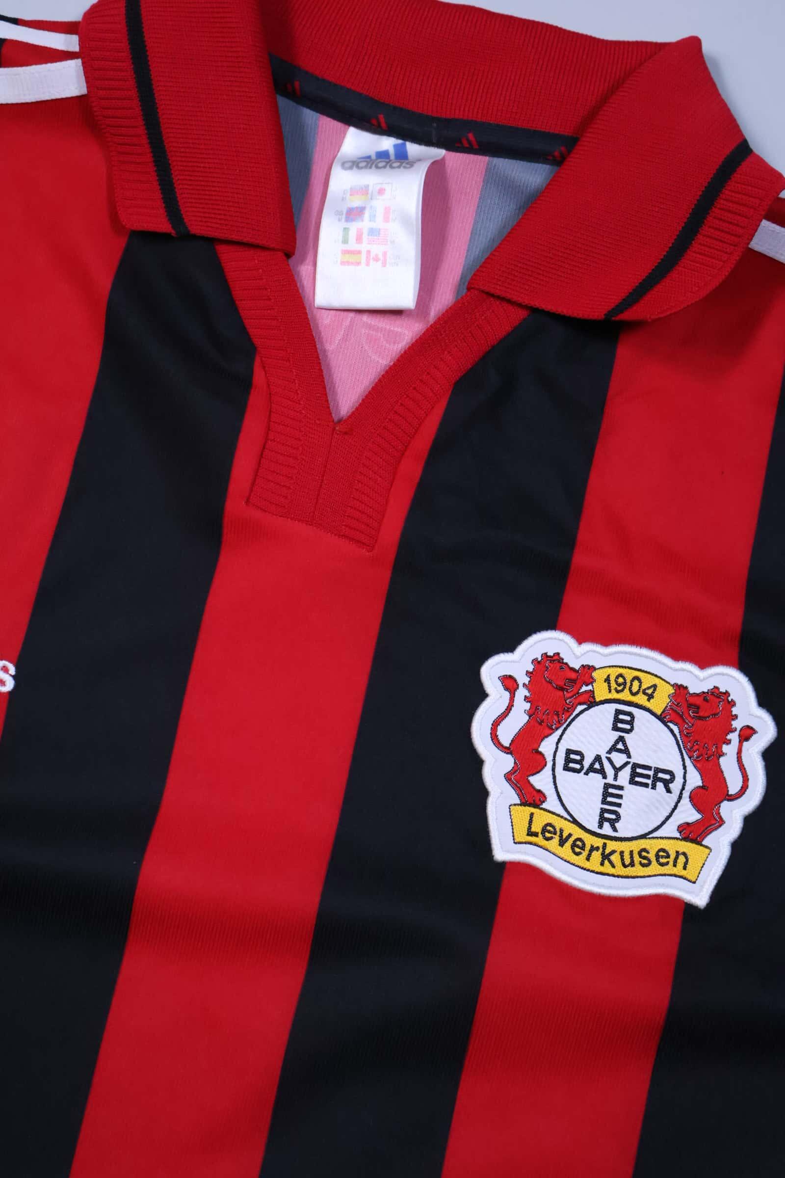 Bayer Leverkusen 2000/01 Home Shirt - M Authenic Original Football Shirt