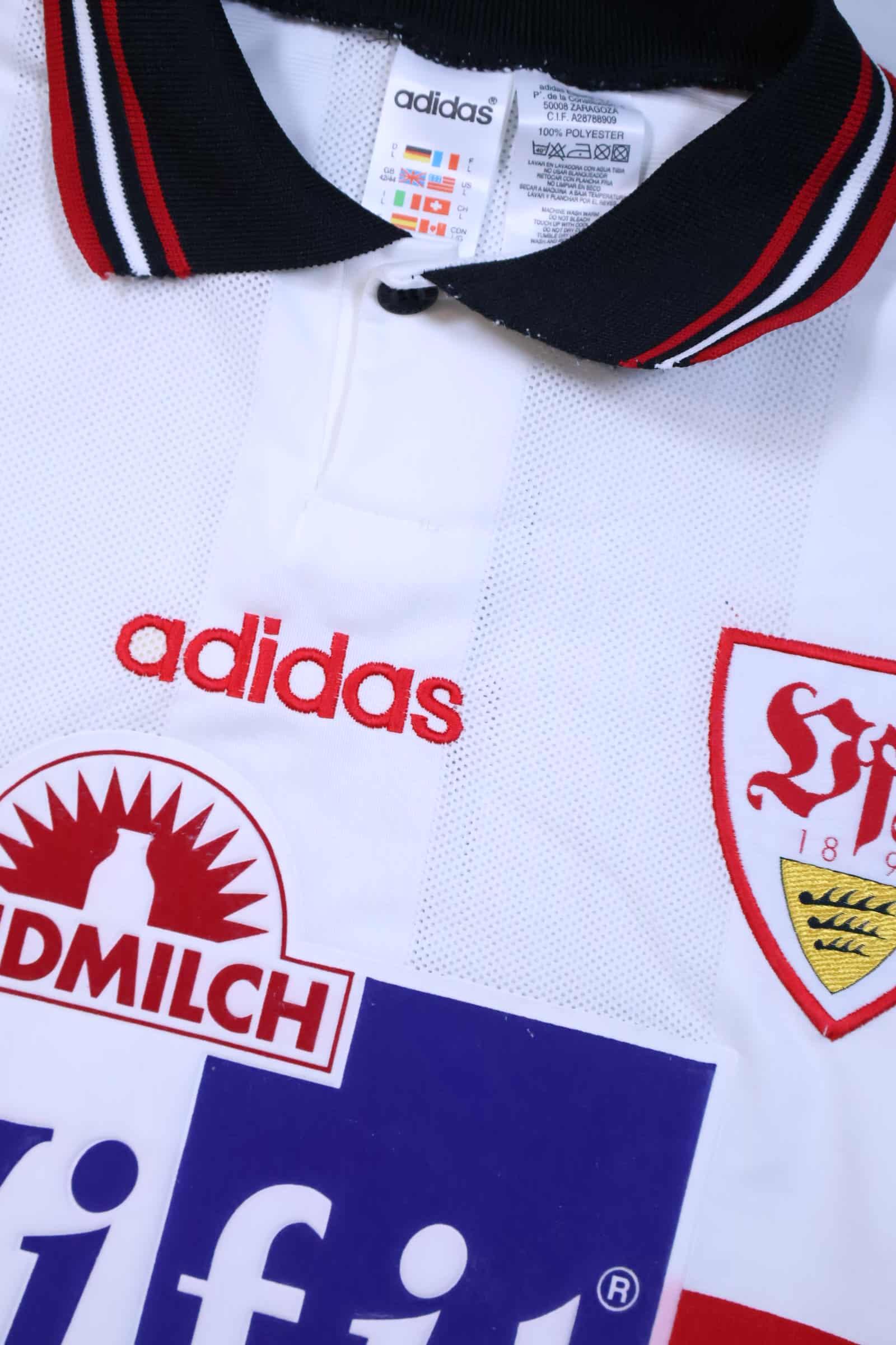Stuttgart 1996/97 Home Shirt - L Authenic Original Football Shirt