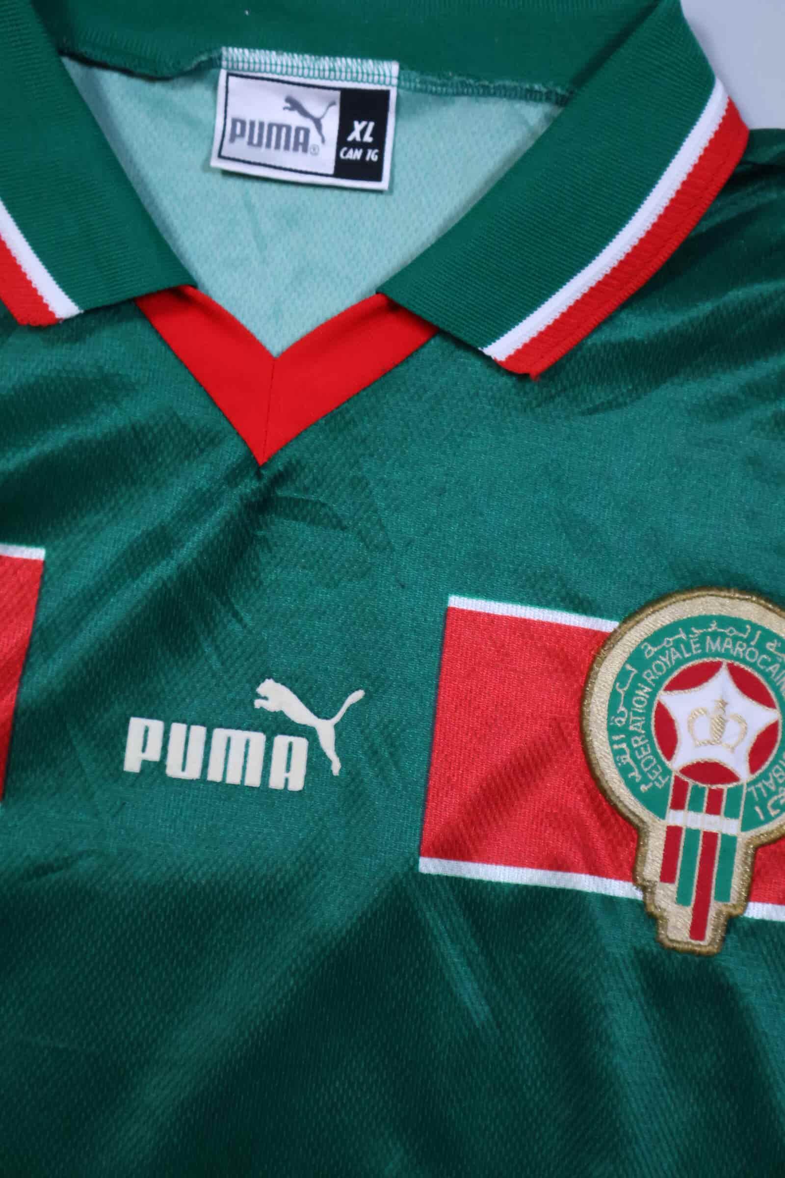 Morocco 1998/ World Cup Home Shirt - XL Authenic Original Football Shirt
