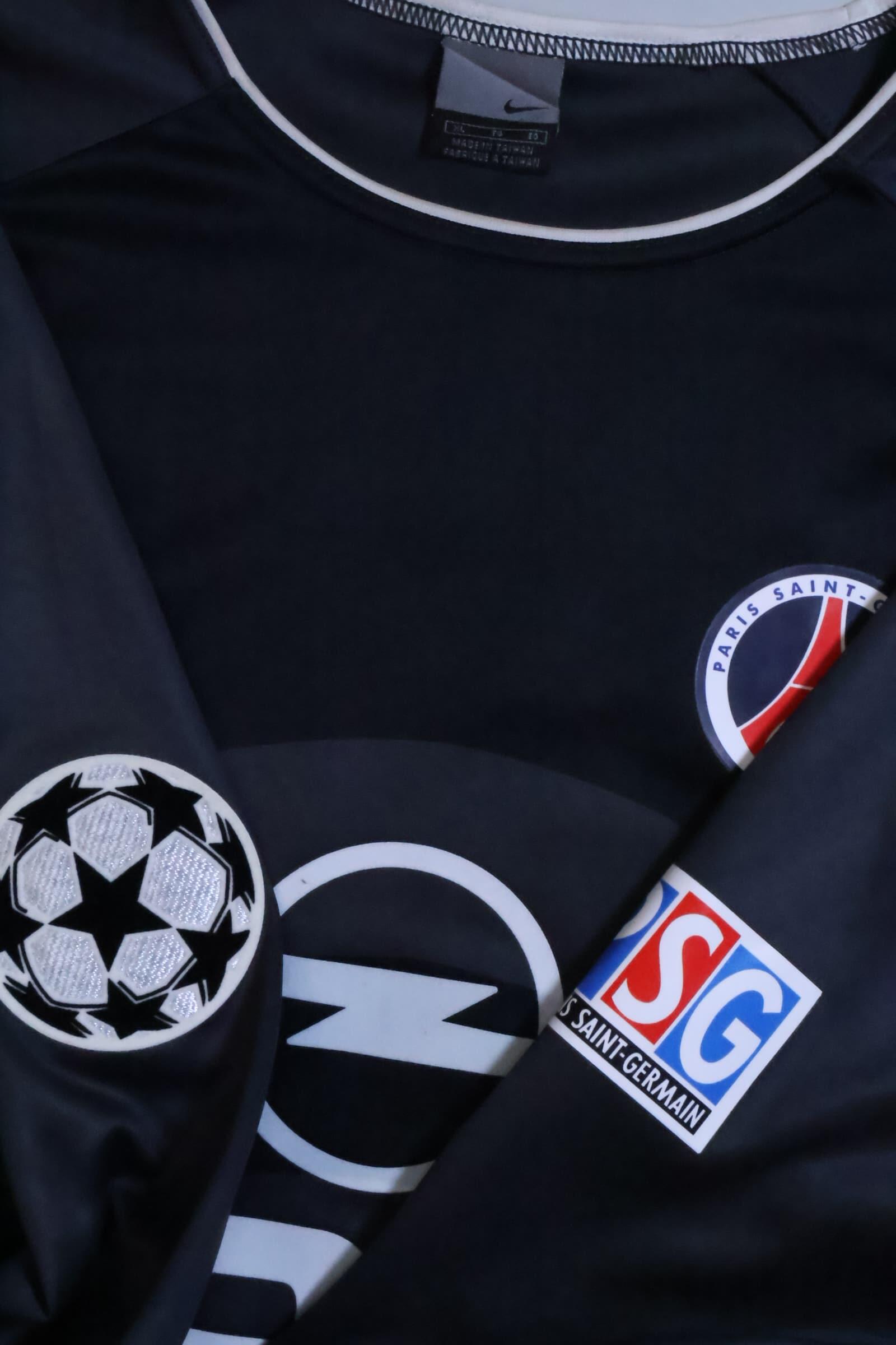 Paris Saint-Germain F.C 2001/02 Ronaldinho #21 Third Shirt - XL Authenic Original Football Shirt
