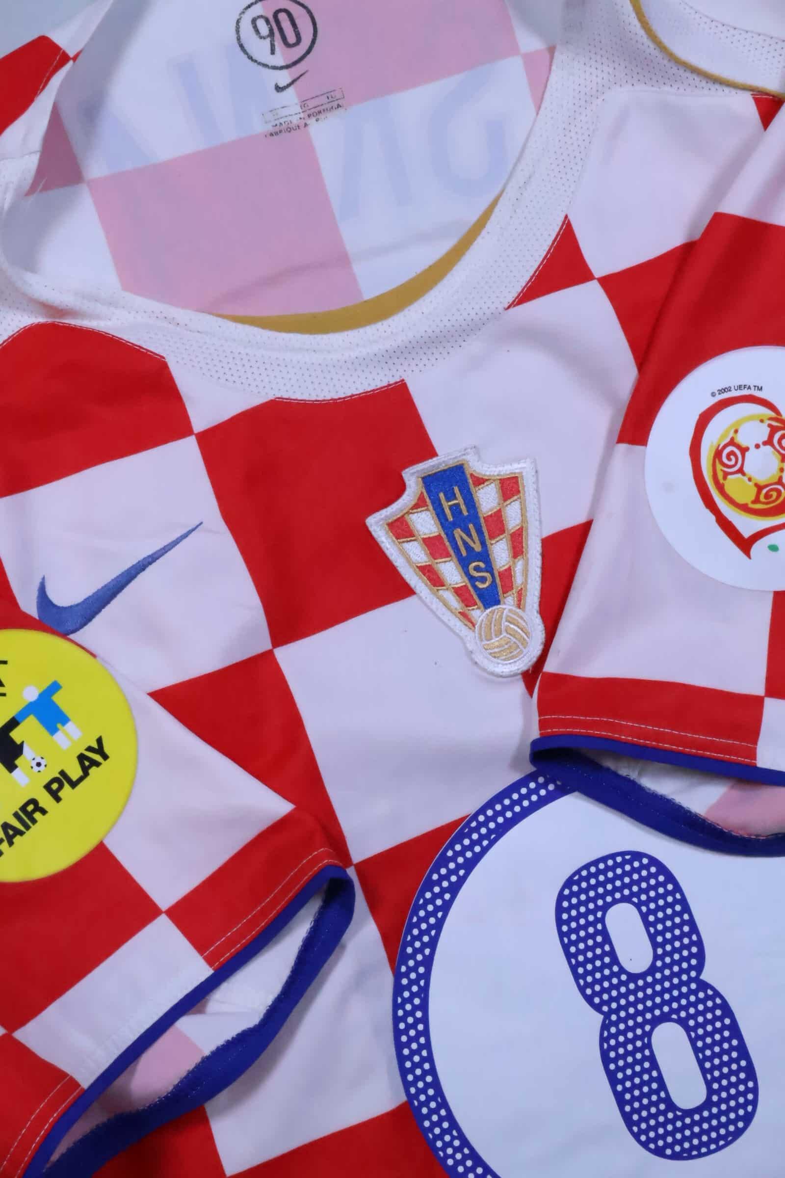 Croatia 2004/06 Srna #8 Home Shirt - XL Authenic Original Football Shirt