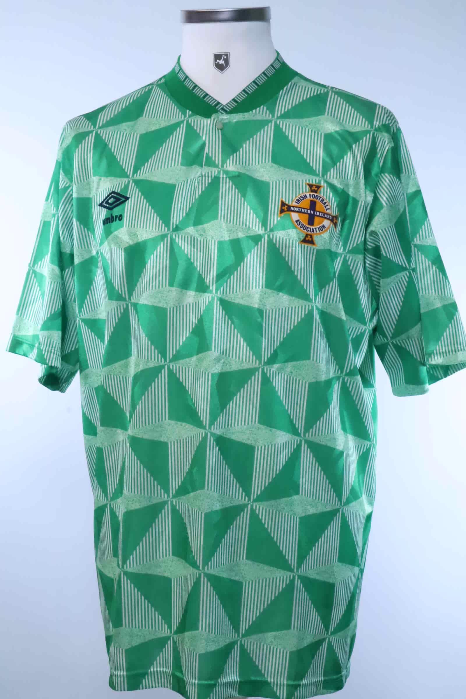 Northern Ireland 1990/92 Home Shirt - LAuthentic Original Football Shirt