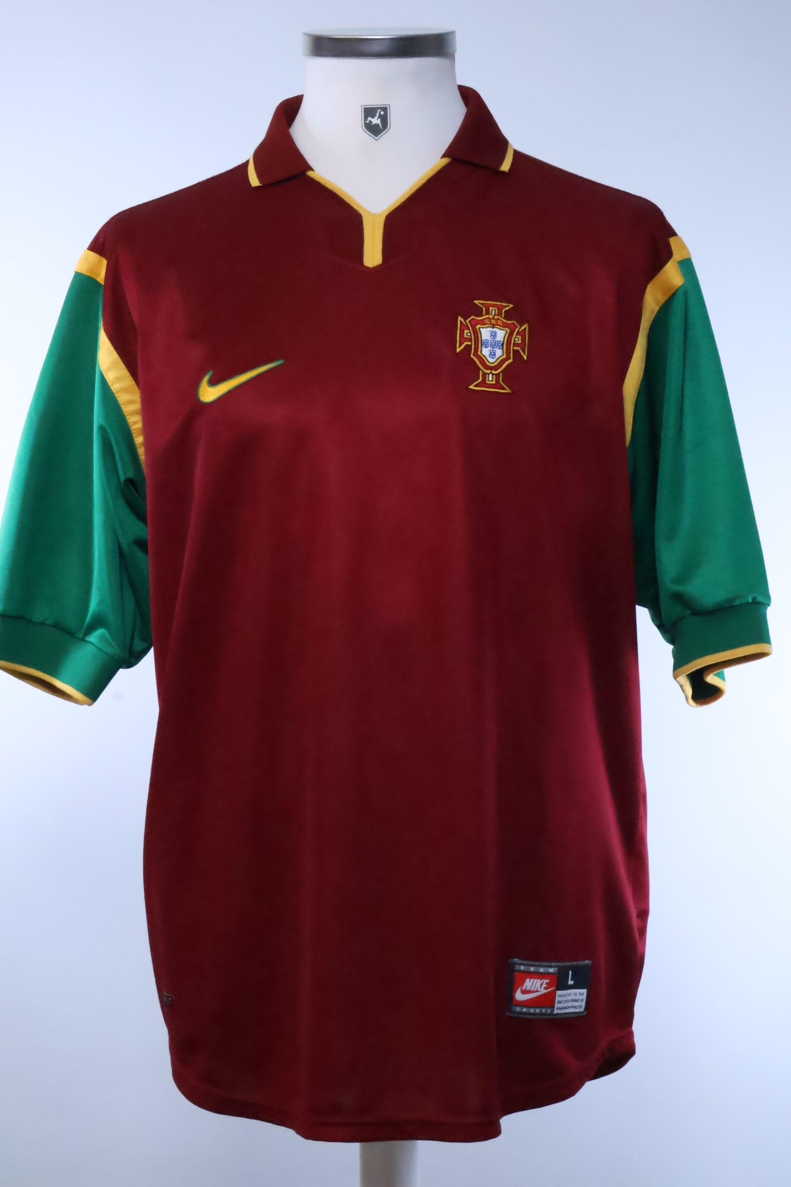 Portugal 1998/00 Home Shirt - LAuthentic Original Football Shirt