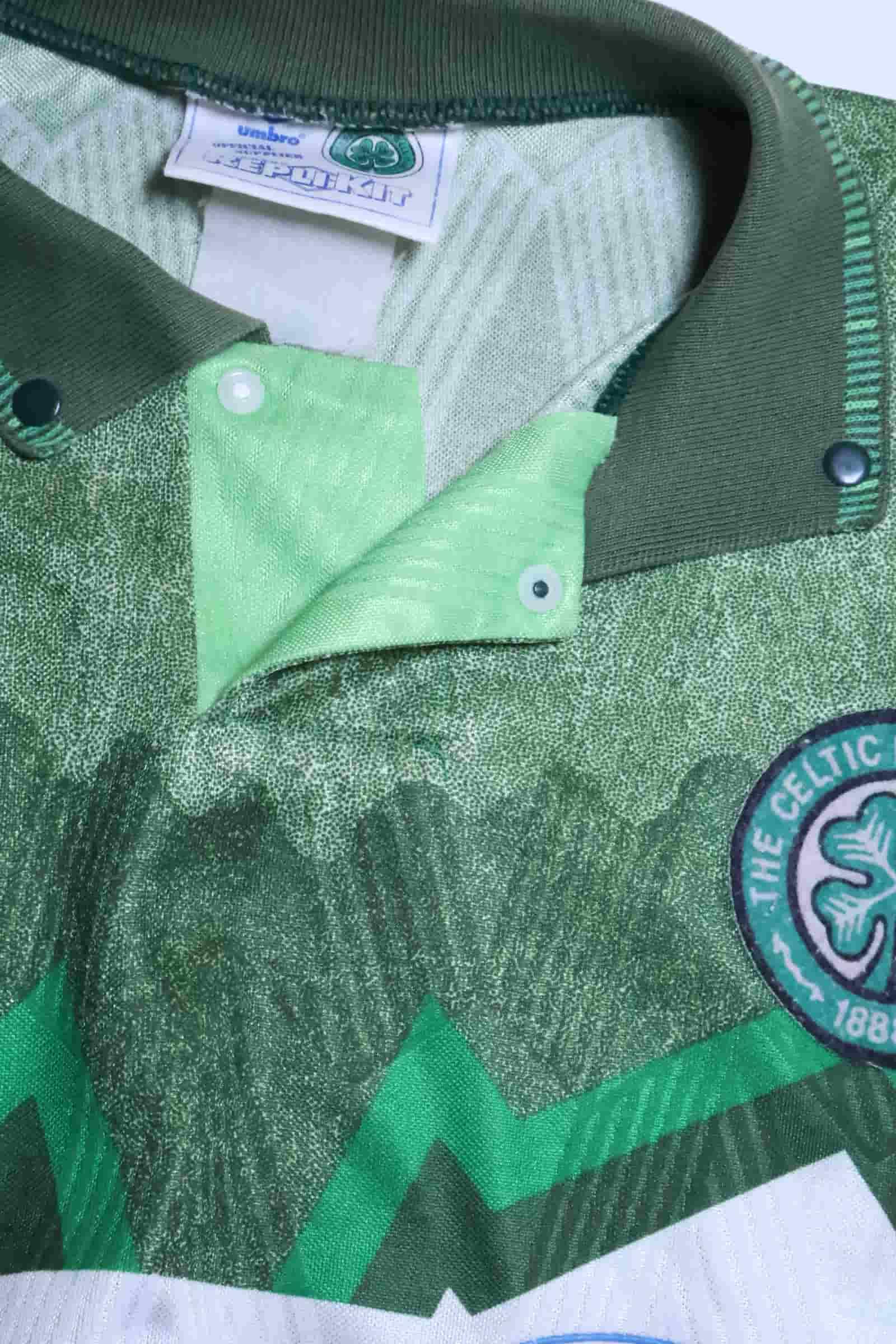 Celtic F.C 1991/92 Away Shirt - XL Authenic Original Football Shirt