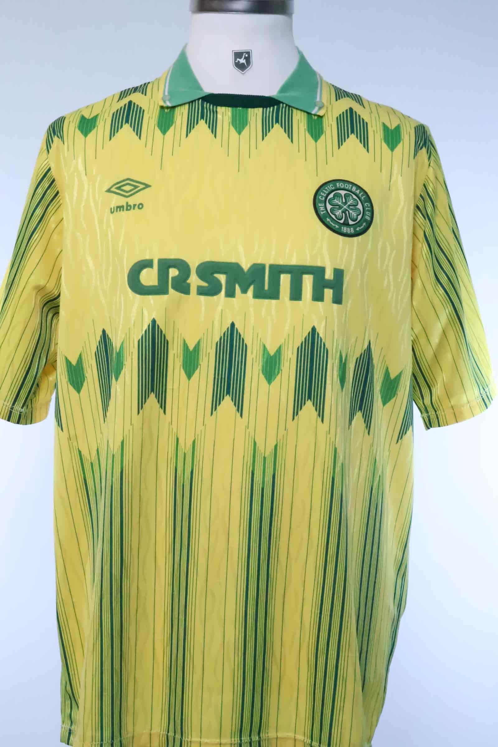 Celtic F.C 1989/91 Away Shirt - XLAuthentic Original Football Shirt
