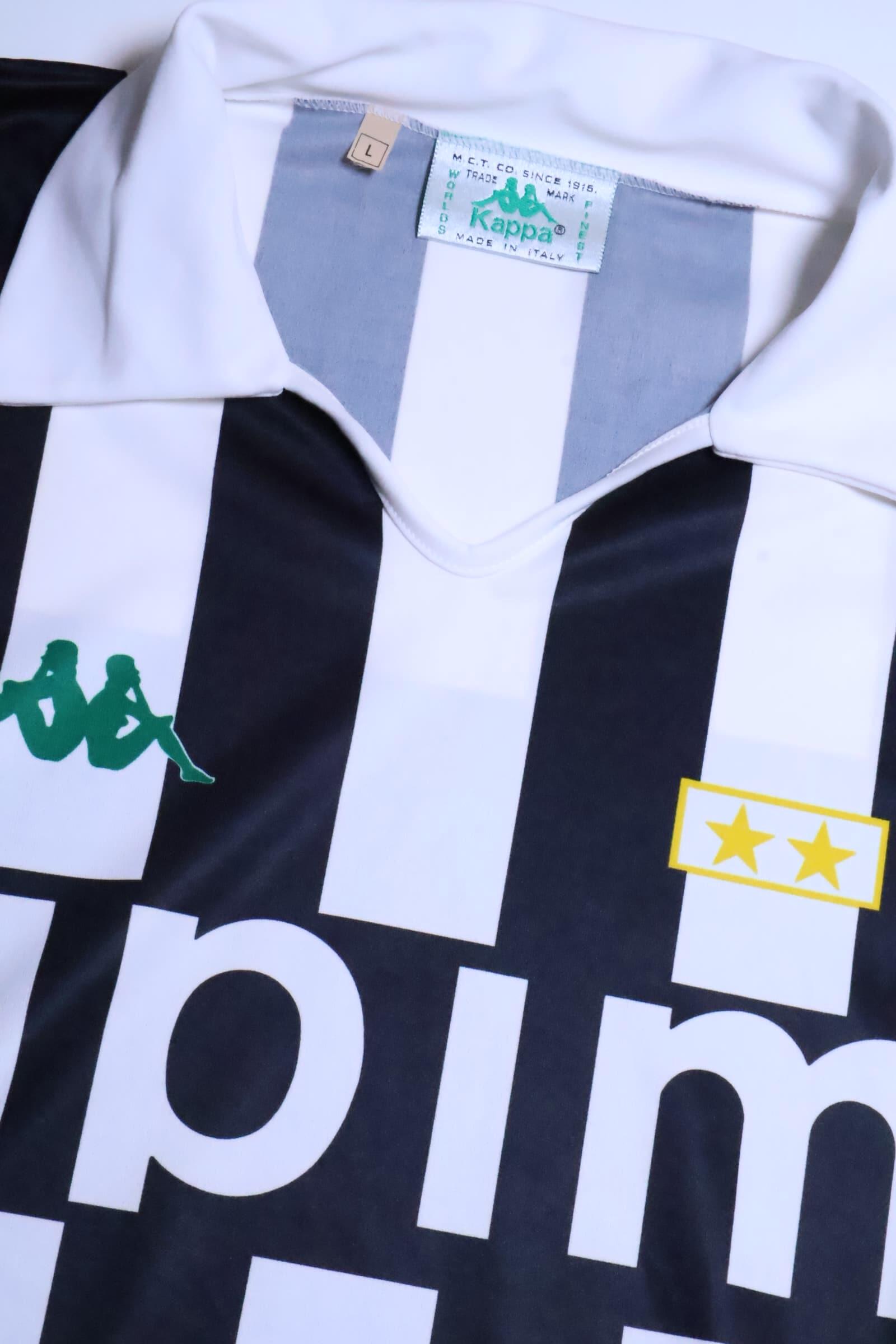 Juventus 1990/91 Home Shirt - L Authenic Original Football Shirt
