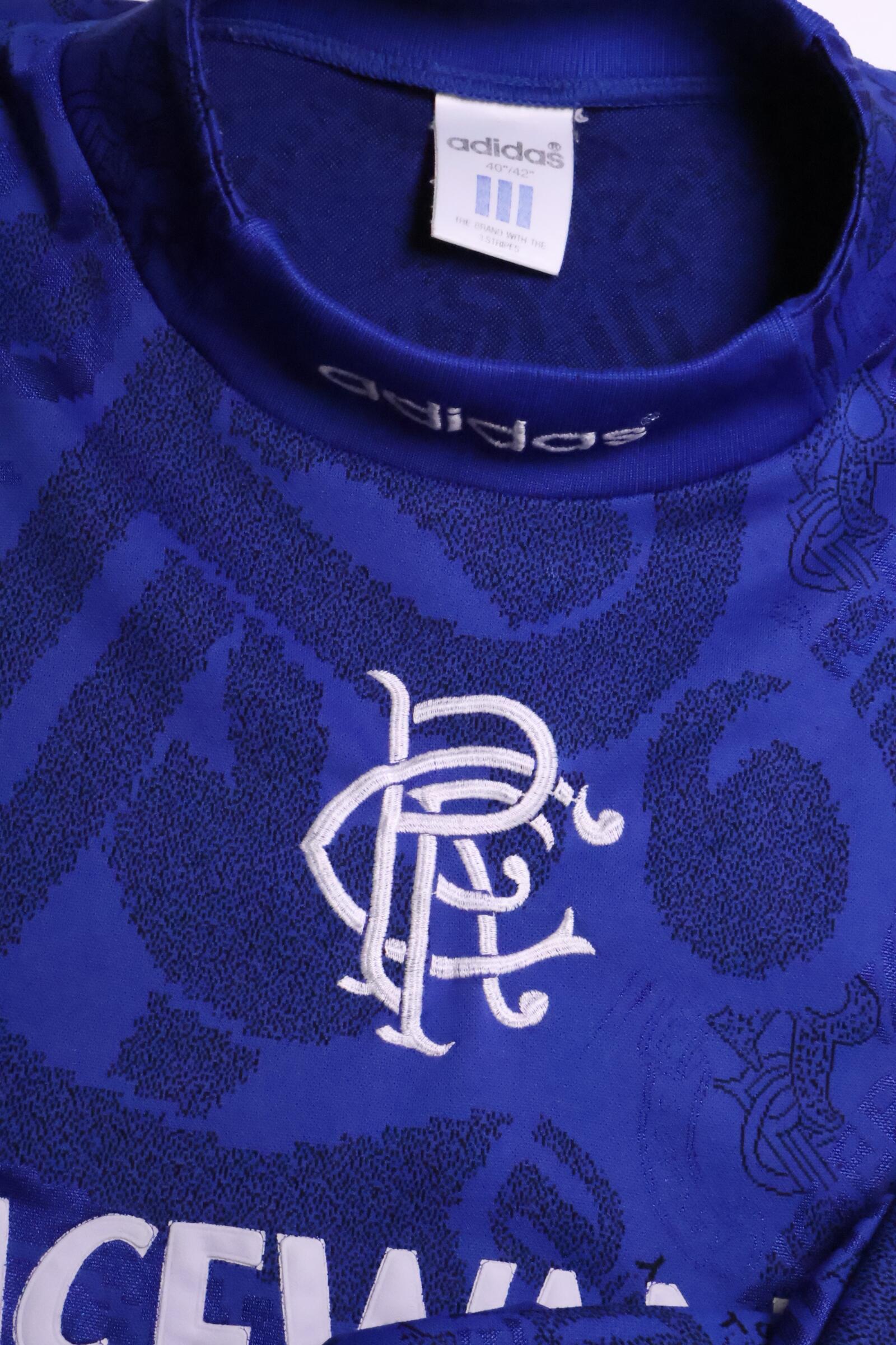 Rangers FC 1994/96 Home Shirt - L Authenic Original Football Shirt