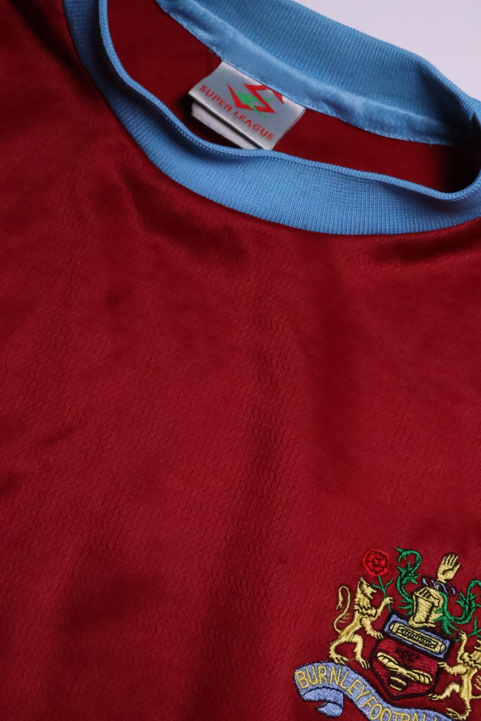 Burnley F.C 2000/01 Home Shirt - M Authenic Original Football Shirt
