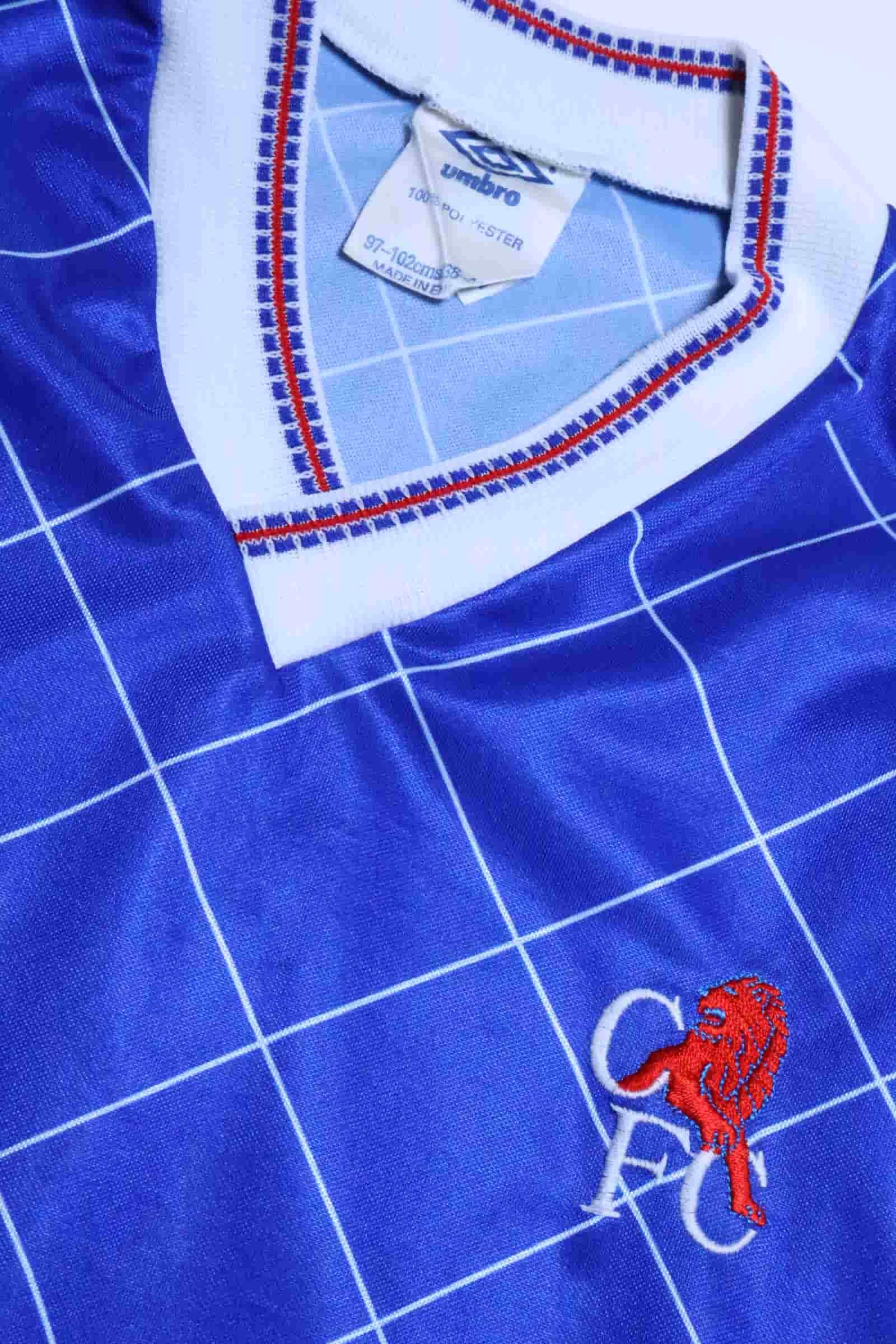 Chelsea 1987/89 Home Shirt - M- TAGS