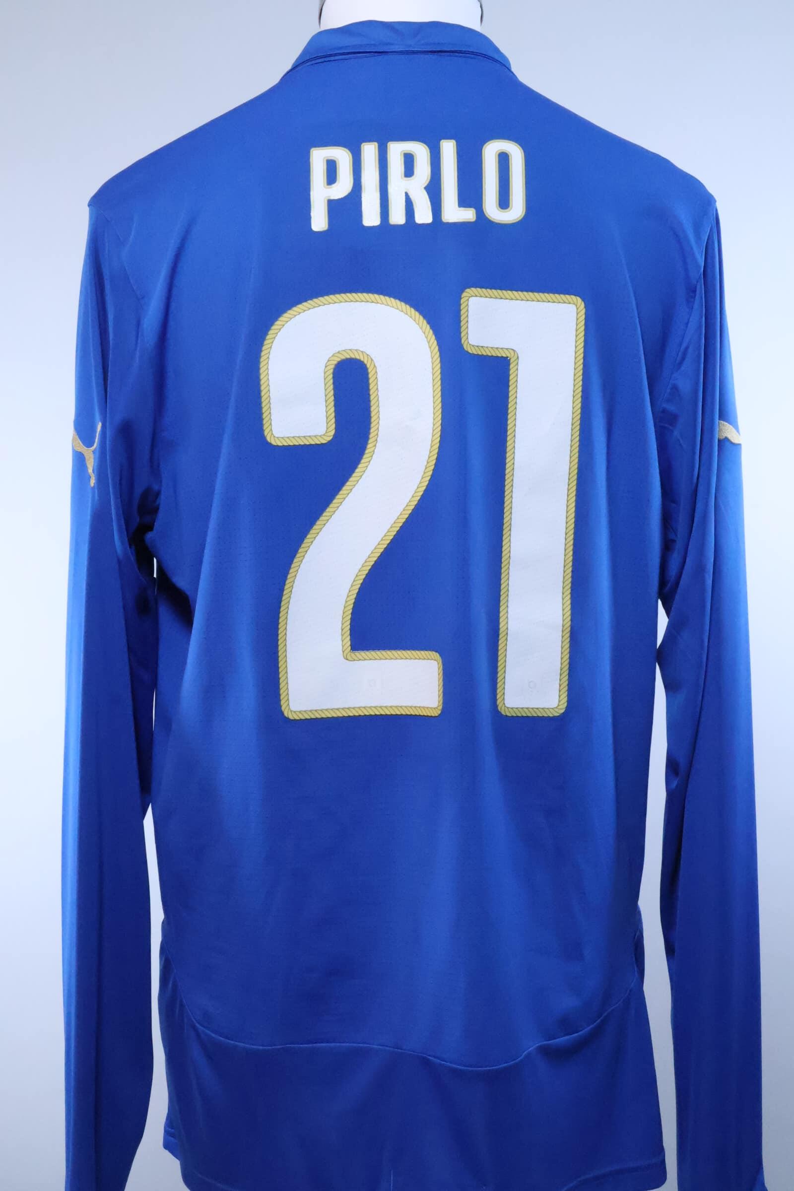 Italy 2016/17 Pirlo #21 Home Shirt - XL- BACK