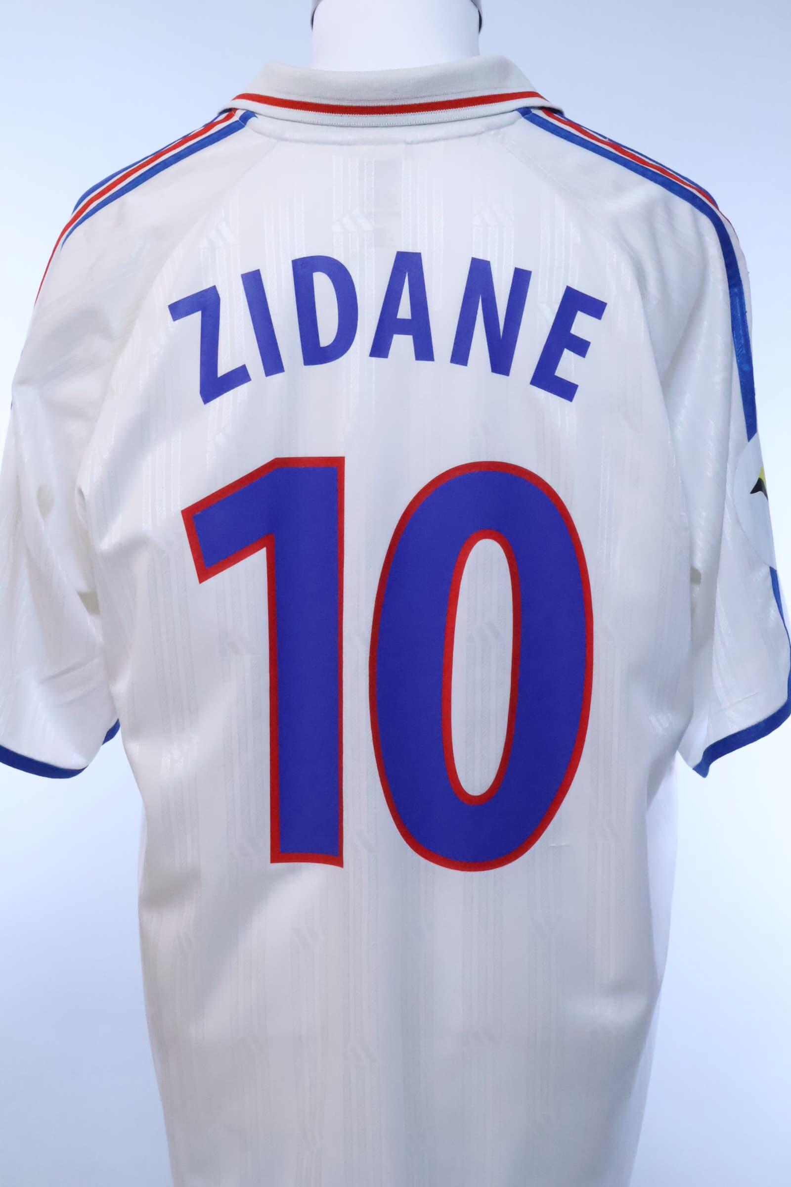 France 2000/02 Zidane #10 Away Shirt - XL- BACK