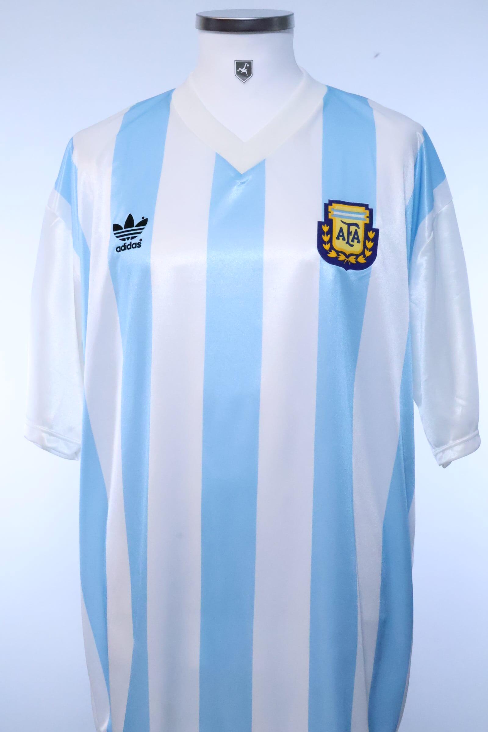 Argentina 1990/91 Maradona #10 Home Shirt - XL- FRONT
