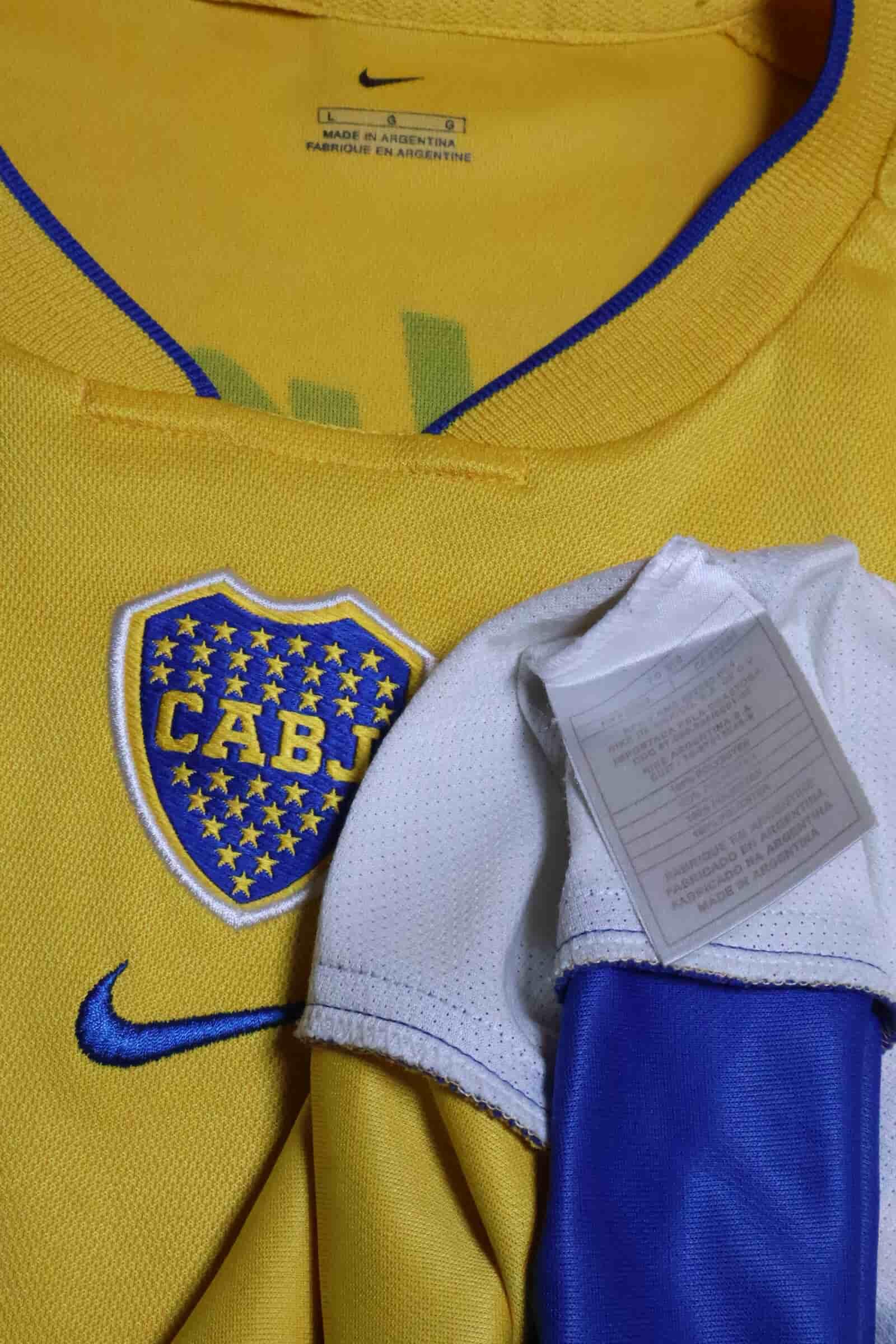 Boca Juniors 2001/ Away Shirt - L- TAGS