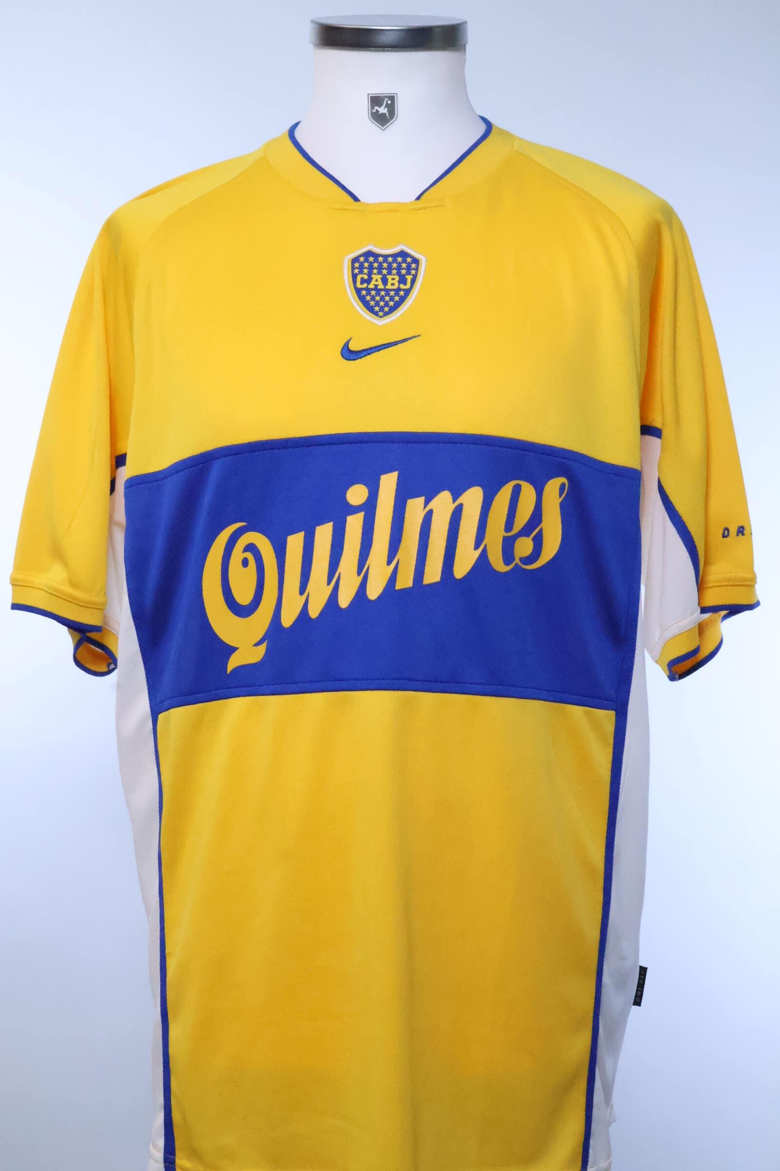 Boca Juniors 2001/02 Away Shirt - L- FRONT