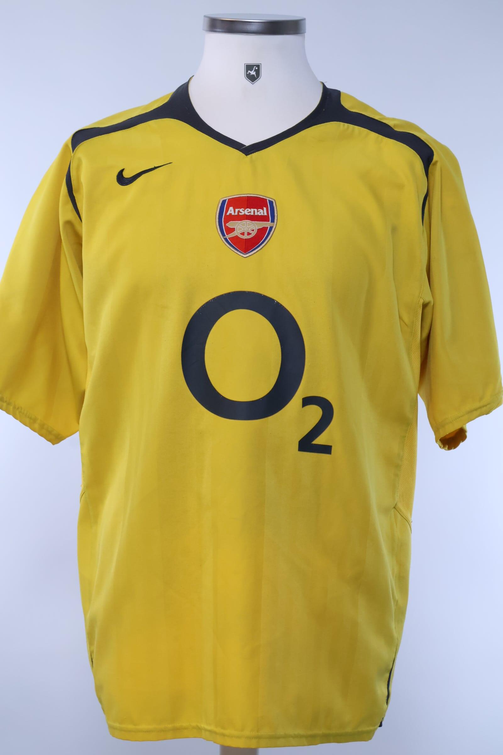 Arsenal 2005/06 Away Shirt - L- FRONT