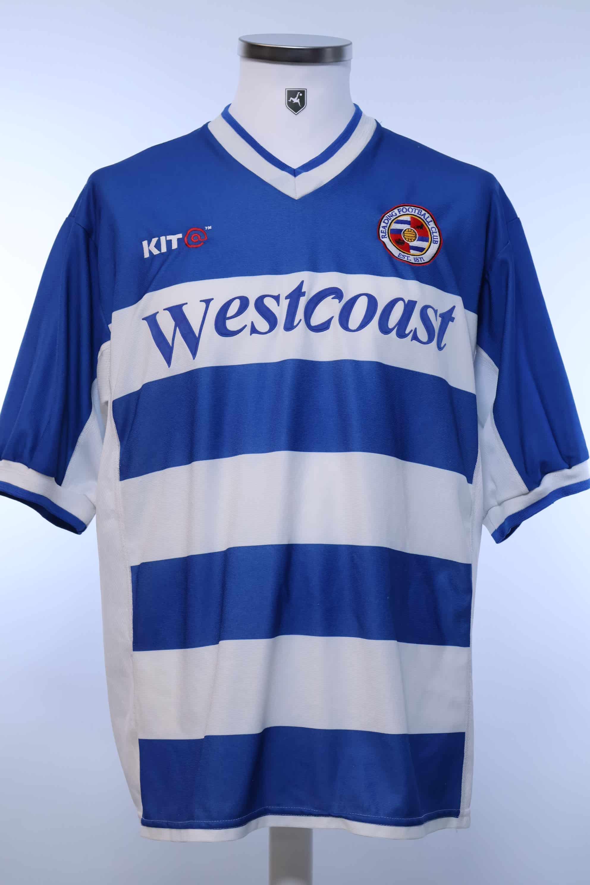 Reading F.C 2001/03 Home Shirt - L- FRONT