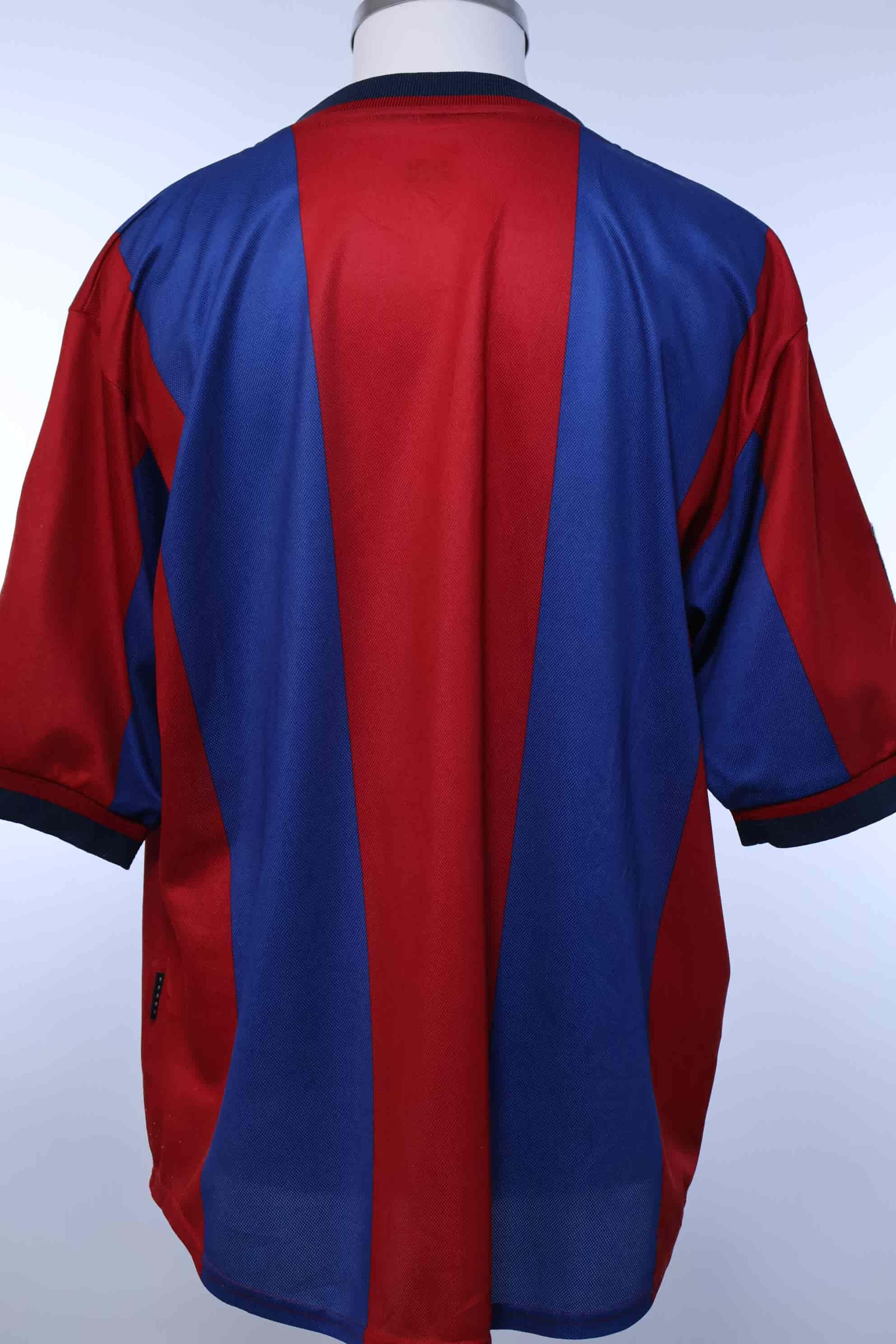 Barcelona 1998/99 Home Shirt - XL- BACK