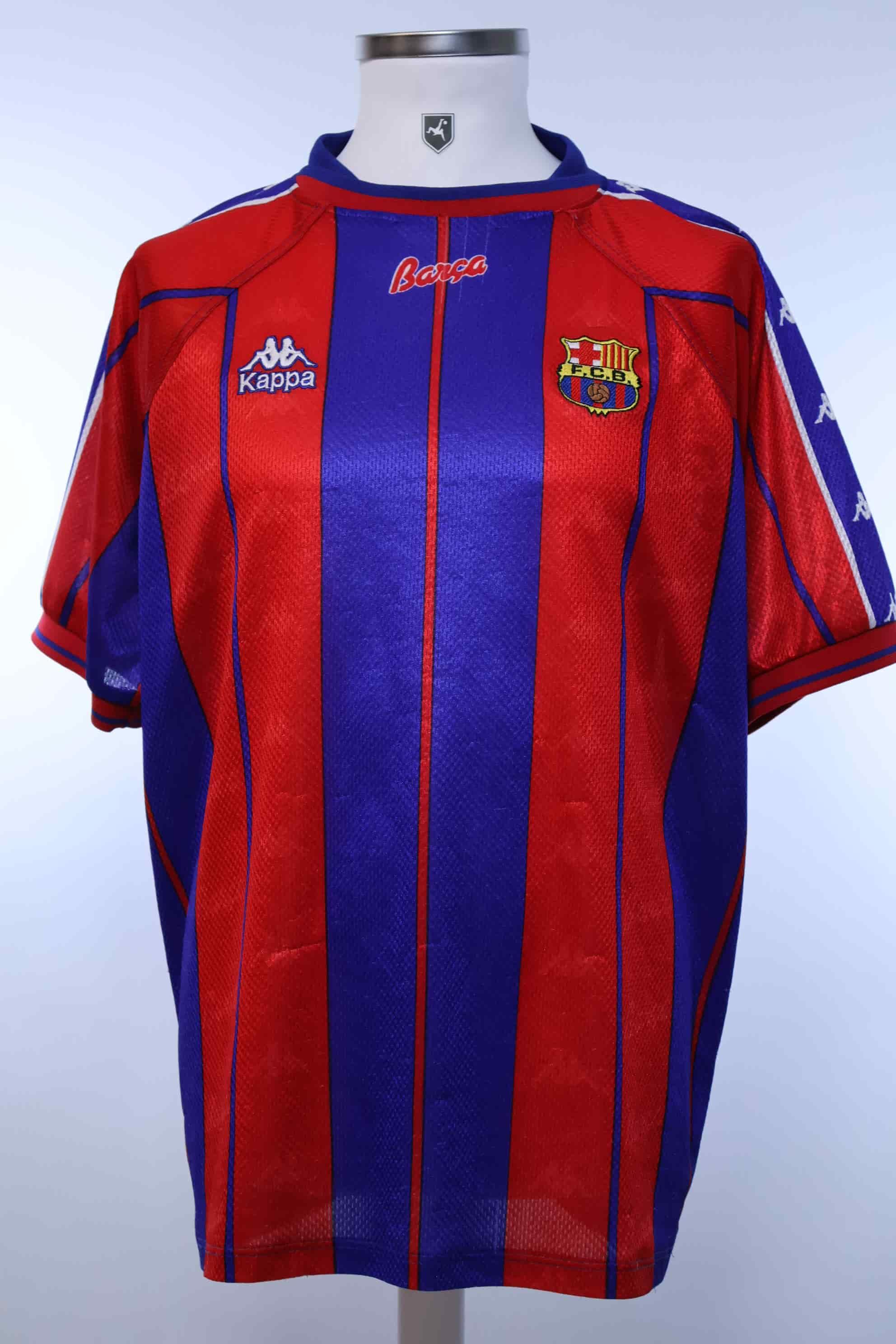 Barcelona 1997/98 Home Shirt - XL- FRONT