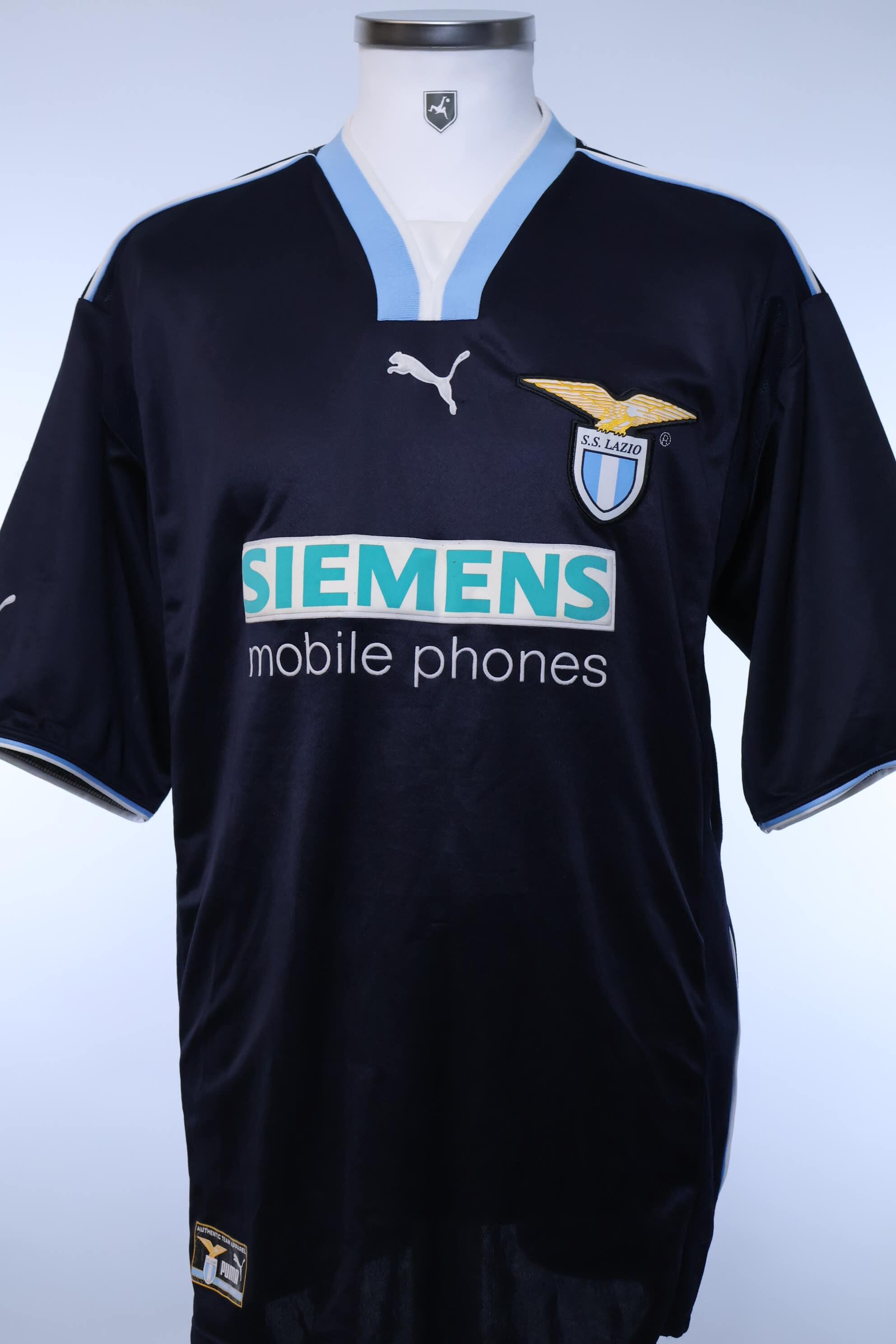S.S Lazio 2000/01 Away Shirt - L- FRONT
