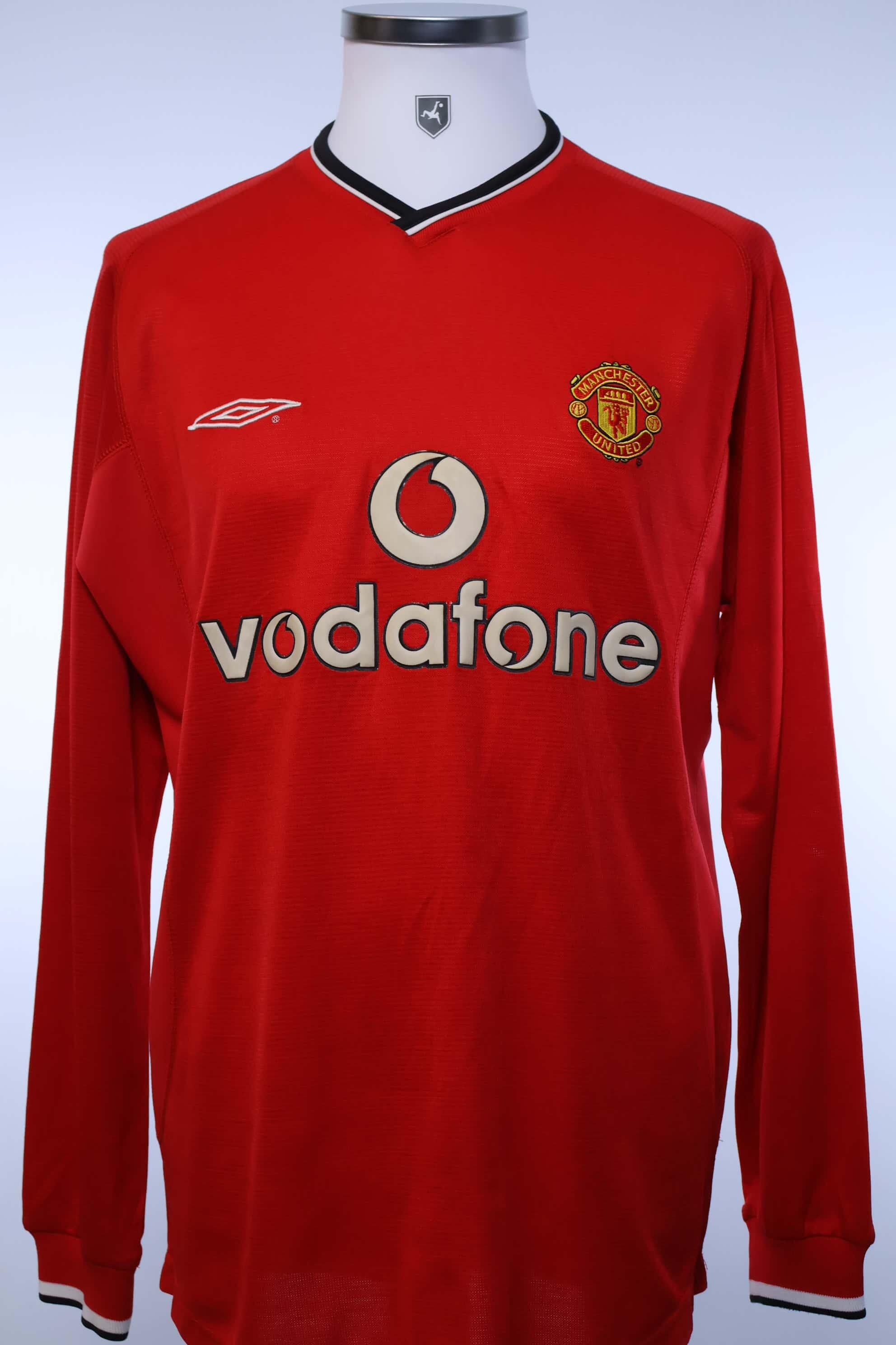 Manchester United 2000/02 Home Shirt - M- FRONT